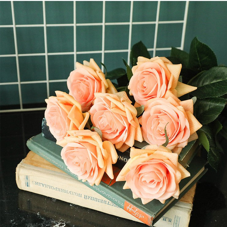 Real Touch Flowers Realistic Roses 20pcs