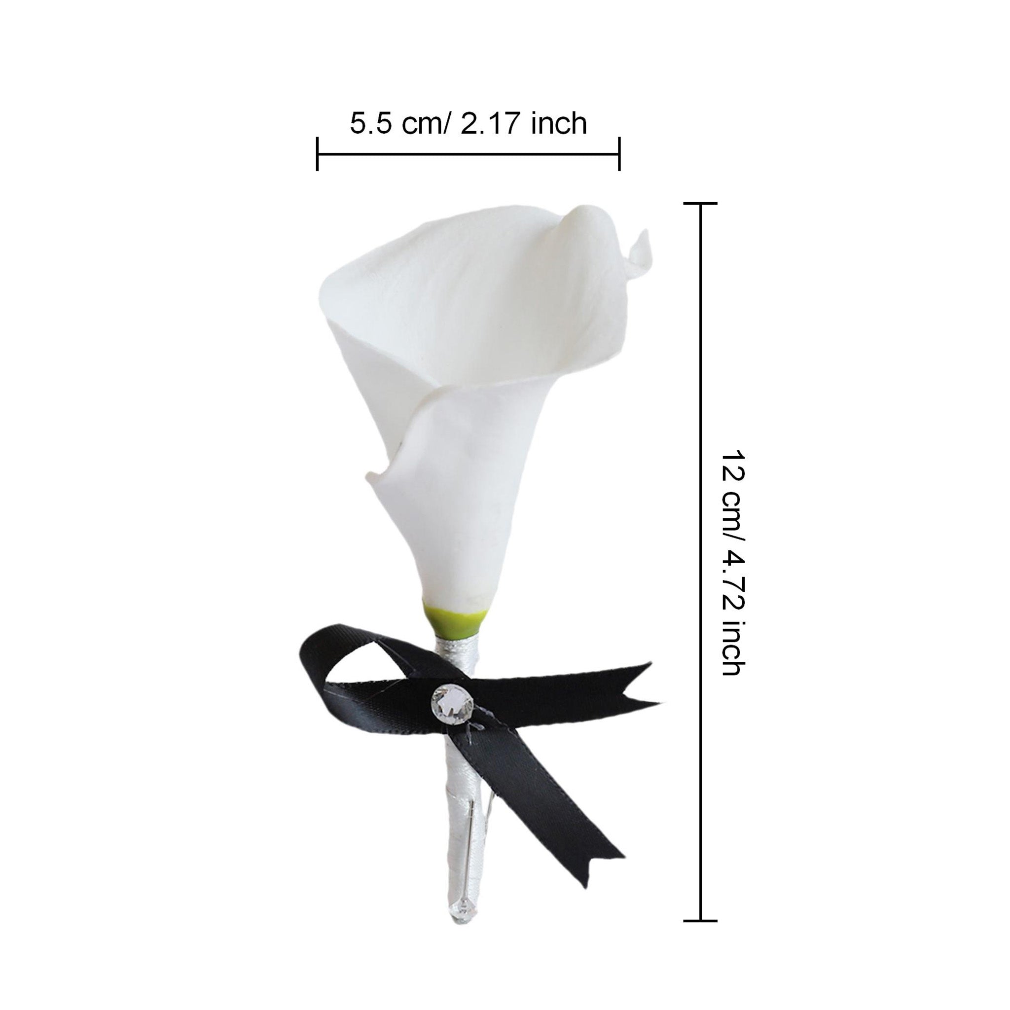White Calla Lily Bouquets Boutonnieres Corsages