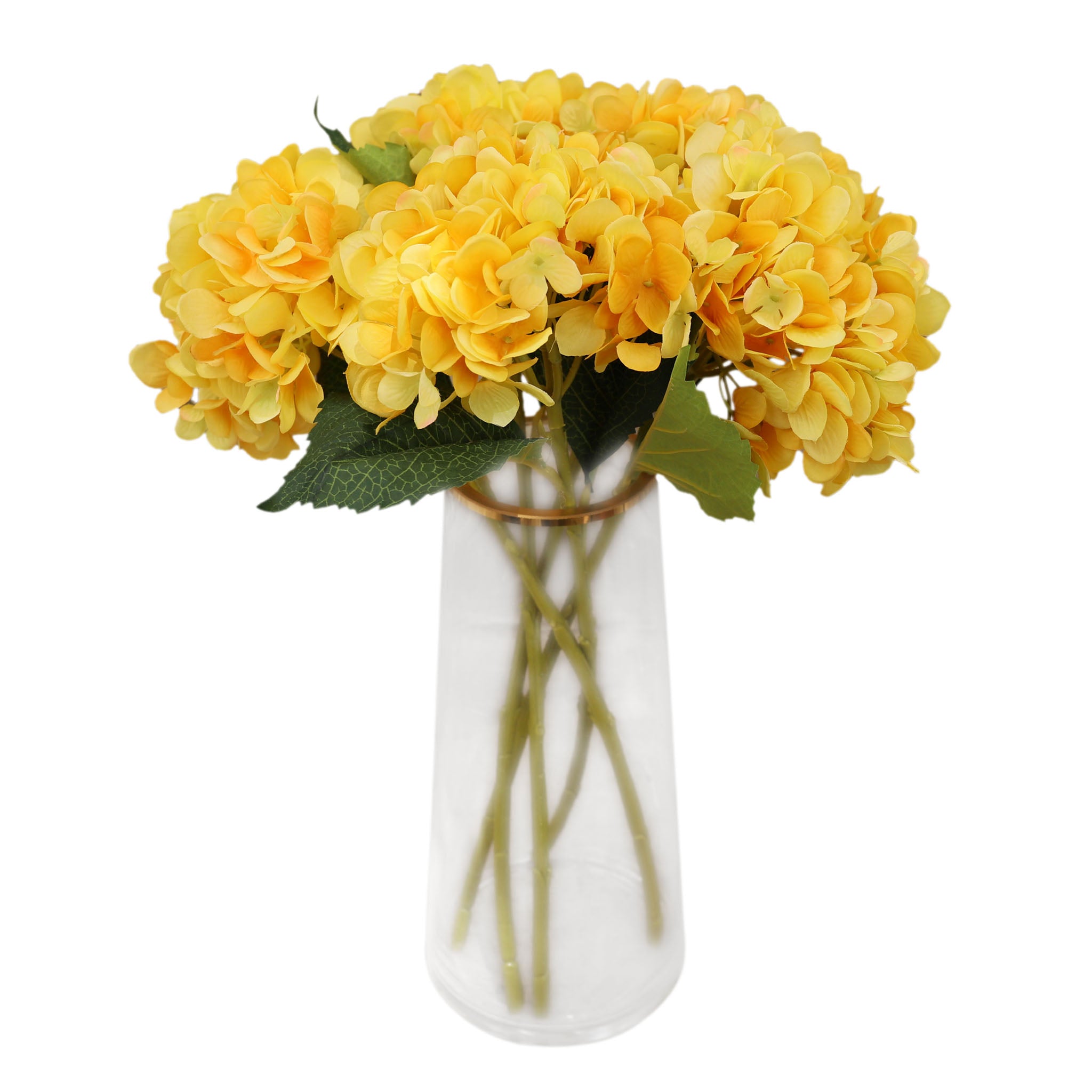 Faux Hydrangea Flowers Silk Flower Arrangements