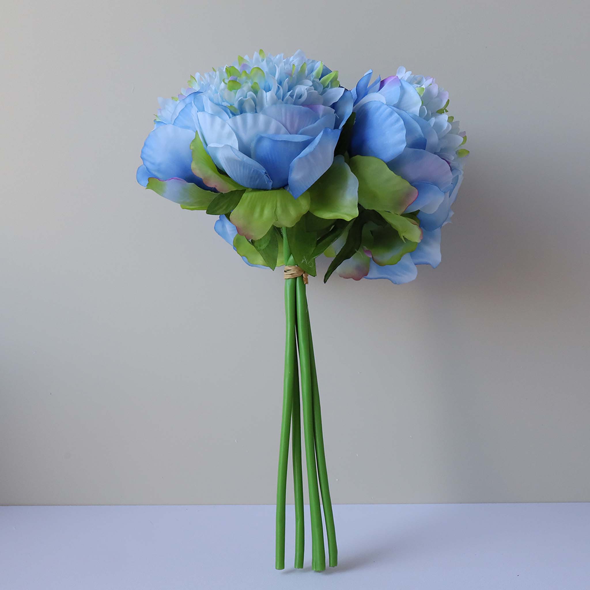 Silk Peony Bouquet Wedding Decoration Fake Flower Arrangement
