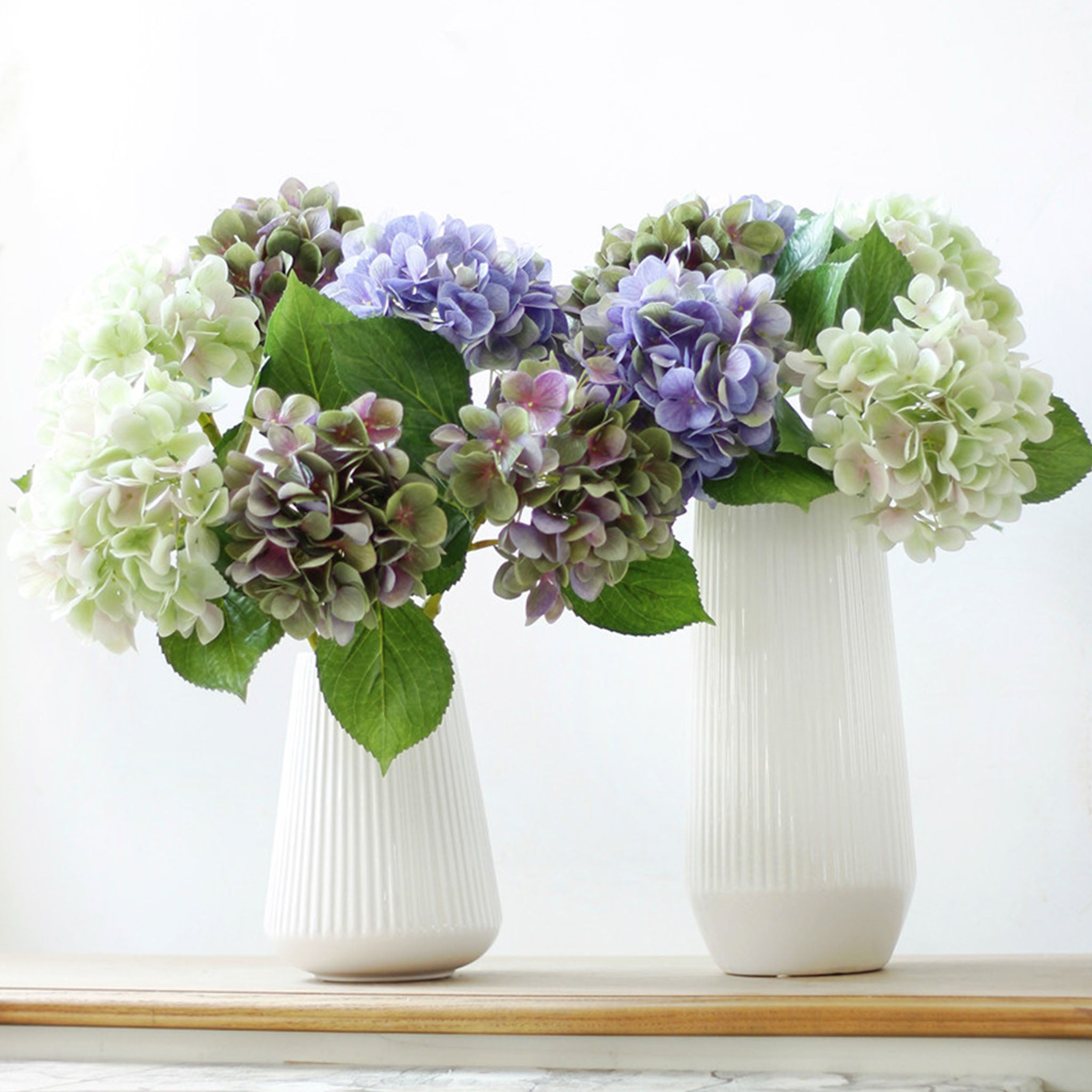 Artificial Hydrangea Flowers Silk Hydrangeas