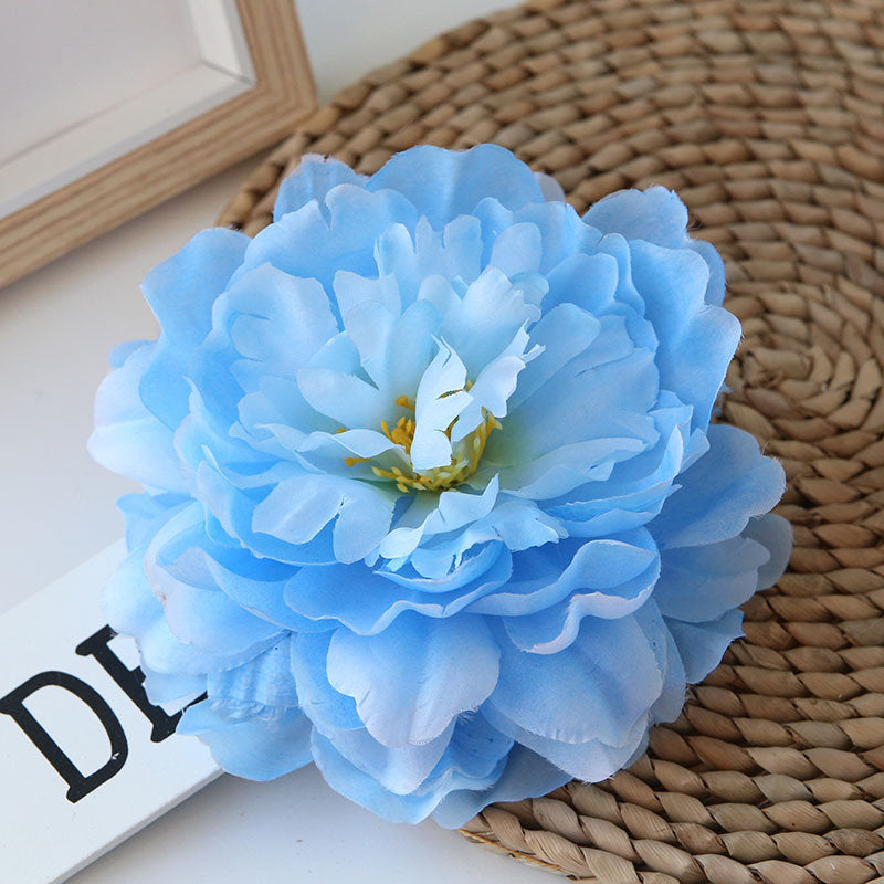 Silk Peony Flower Heads Artificial Peonies Large Flowers