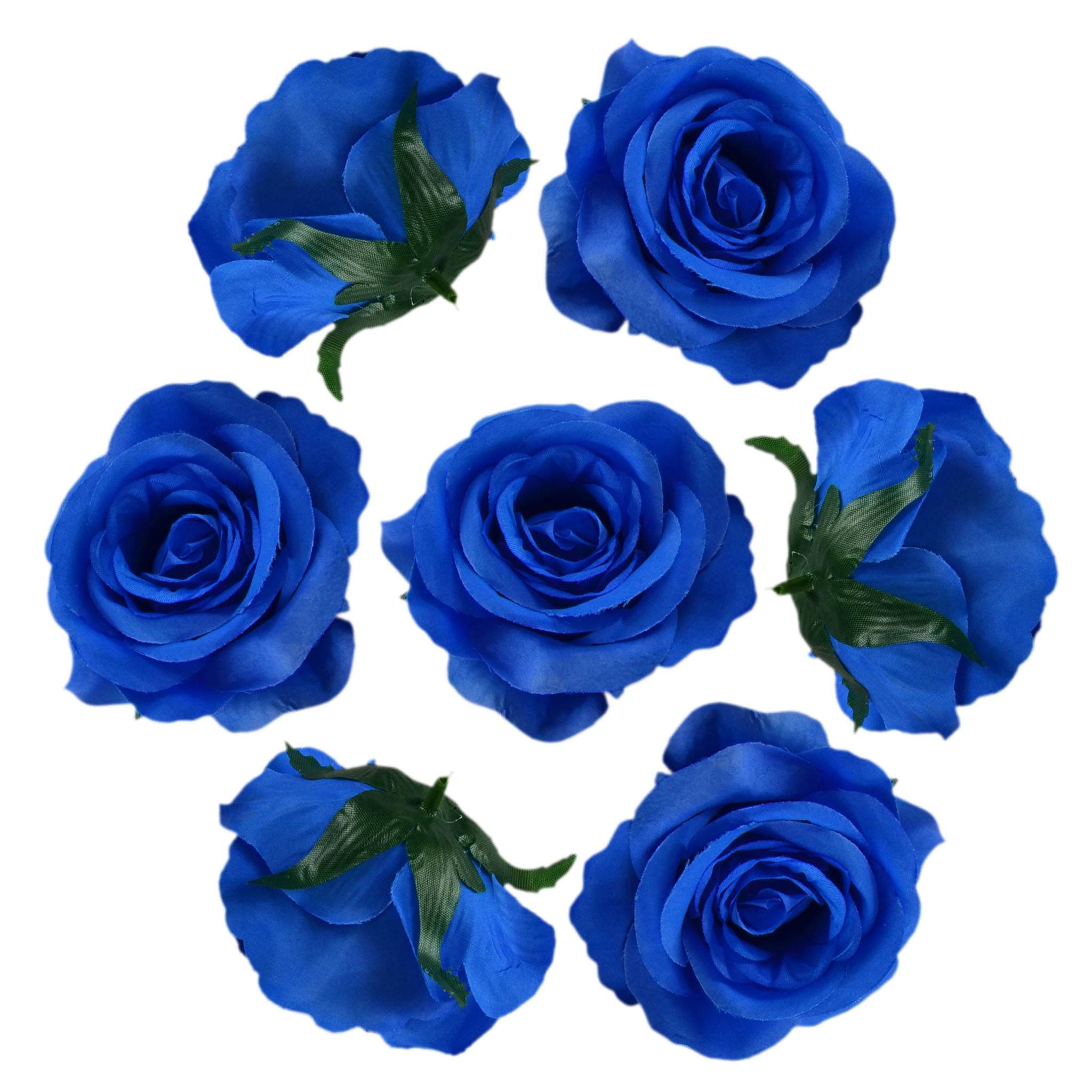 Silk Flowers Wholesale Roses Heads 3 inch 100pcs