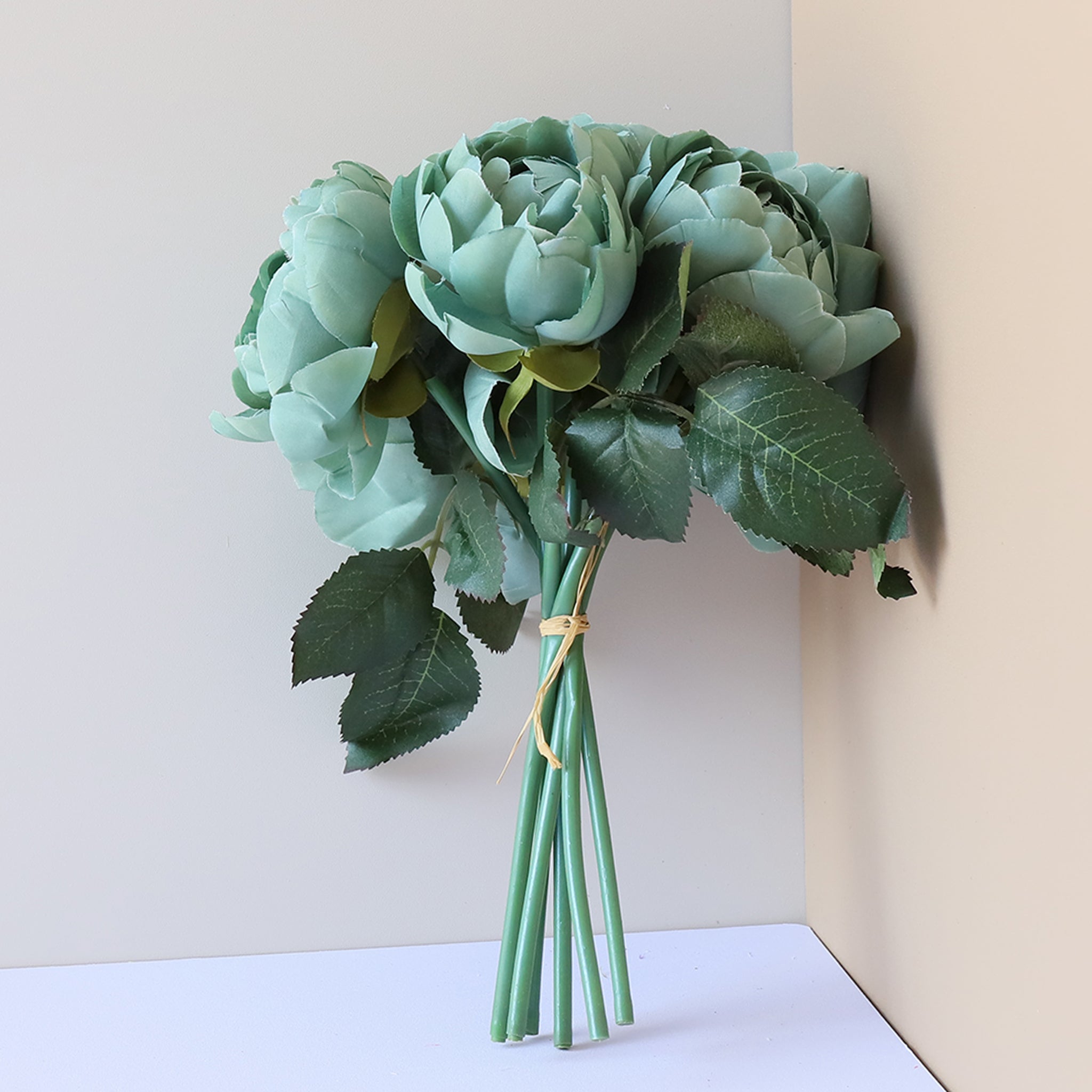 Faux Silk Peony Bouquet Artificial Flower Arrangement Wedding Centerpieces Decor