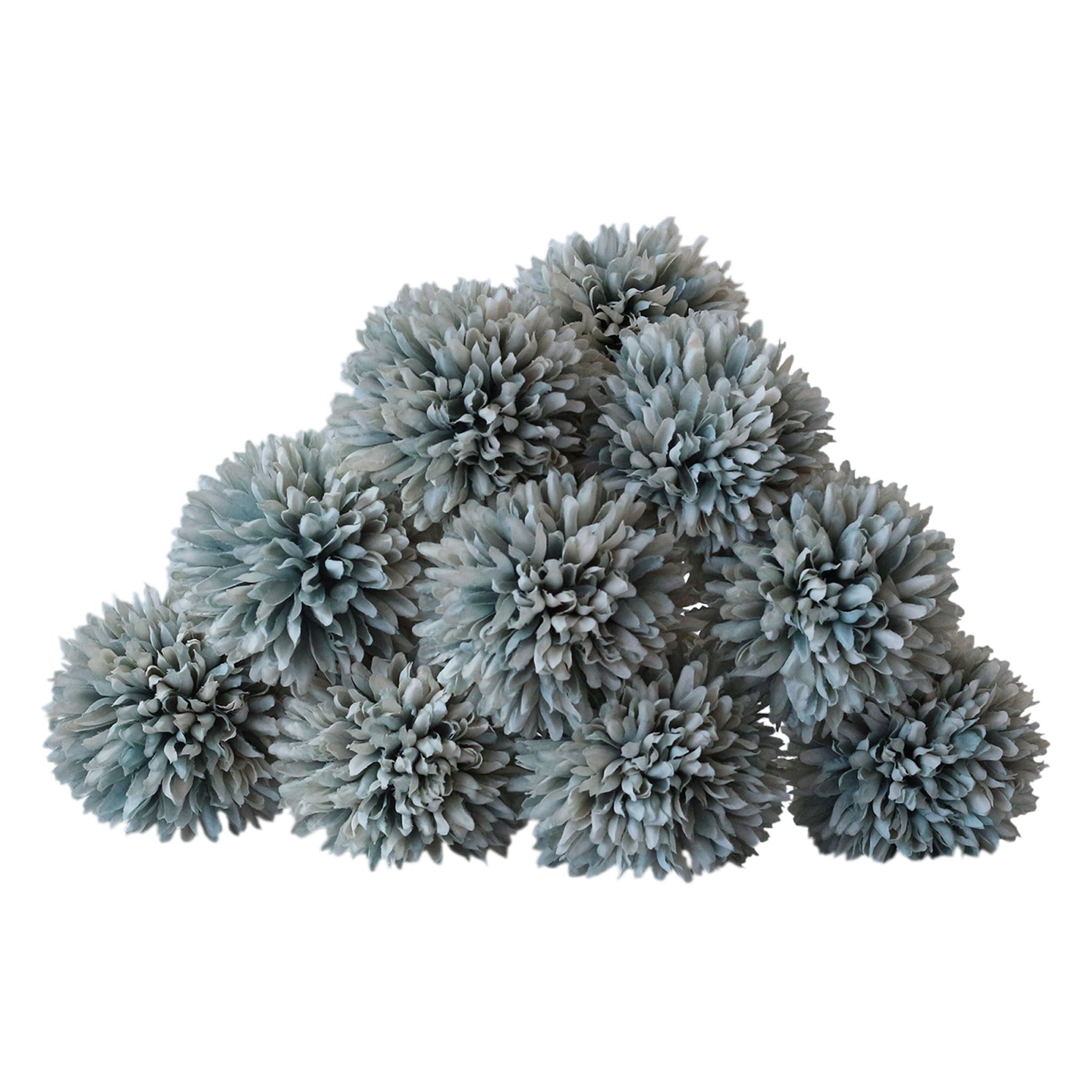 Artificial Chrysanthemum Ball Flowers Small Floral Decor