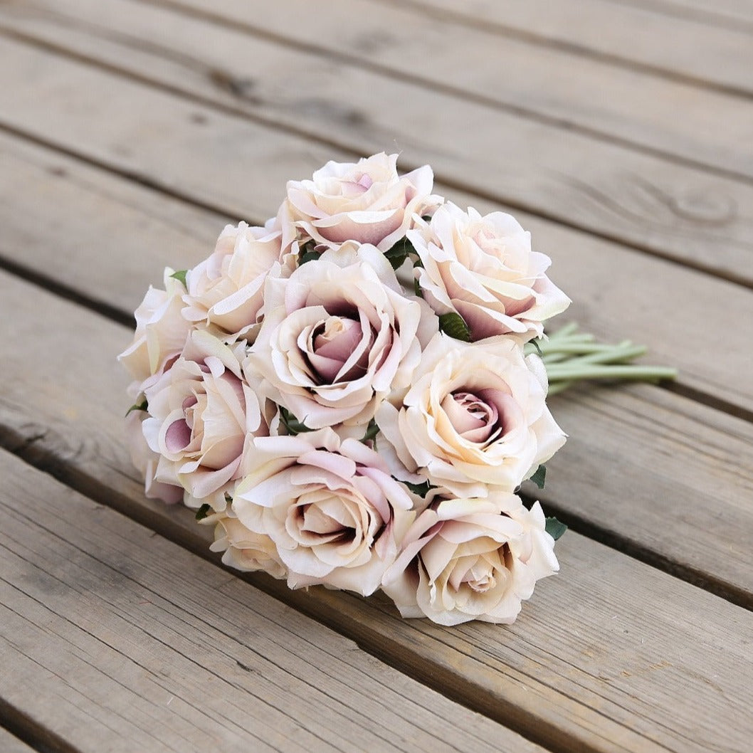 Wedding Bouquet Flowers Silk Rose Bouquet for Bridesmaid