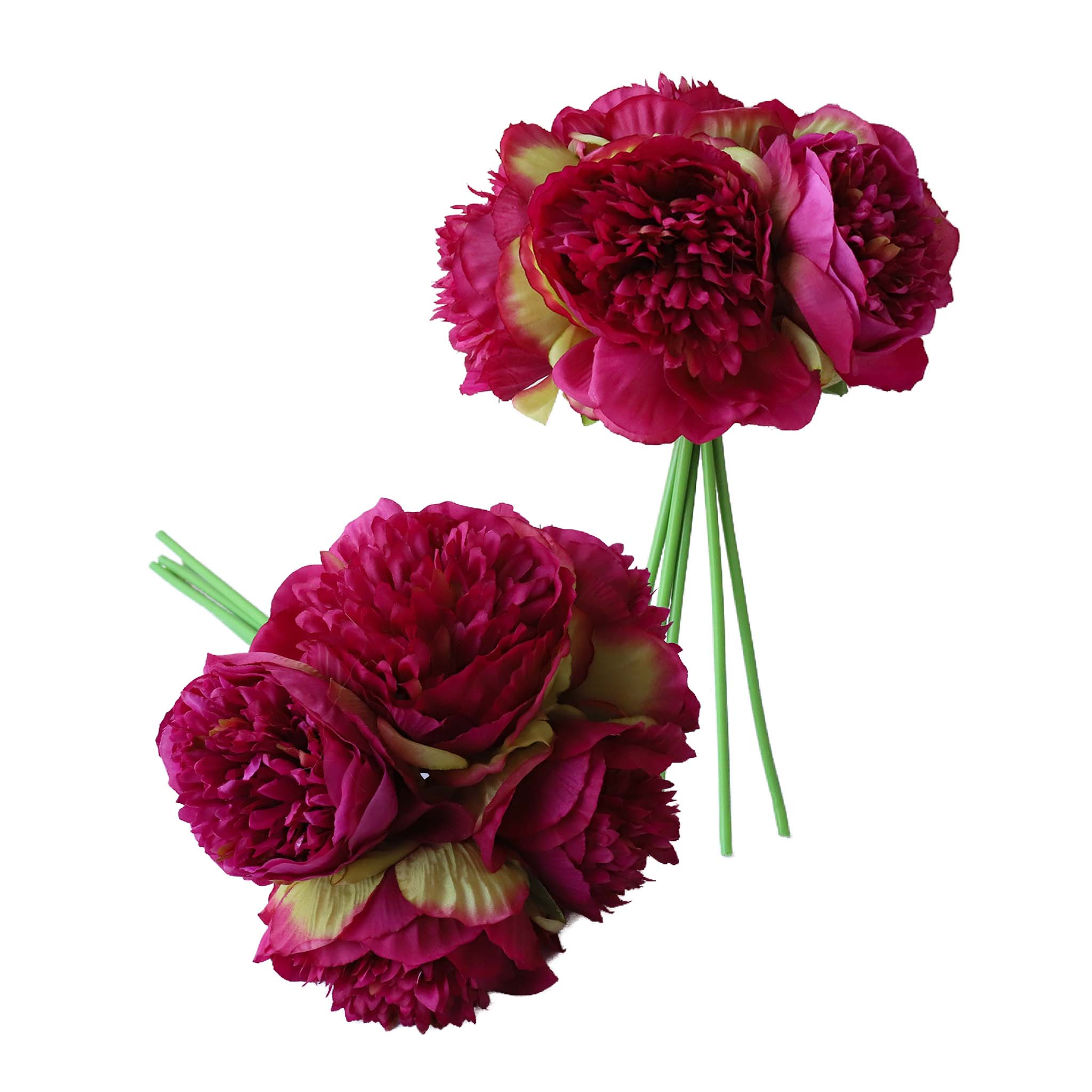 Silk Peony Bouquet Wedding Decoration Fake Flower Arrangement