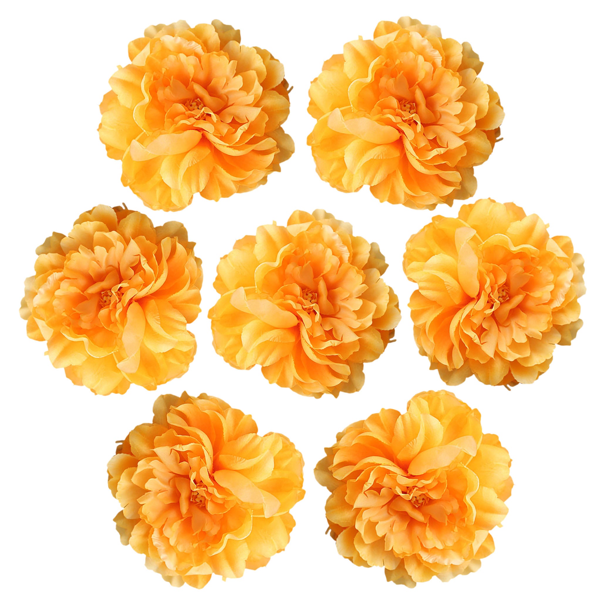 Silk Peony Flower Heads Artificial Peonies Large Flowers