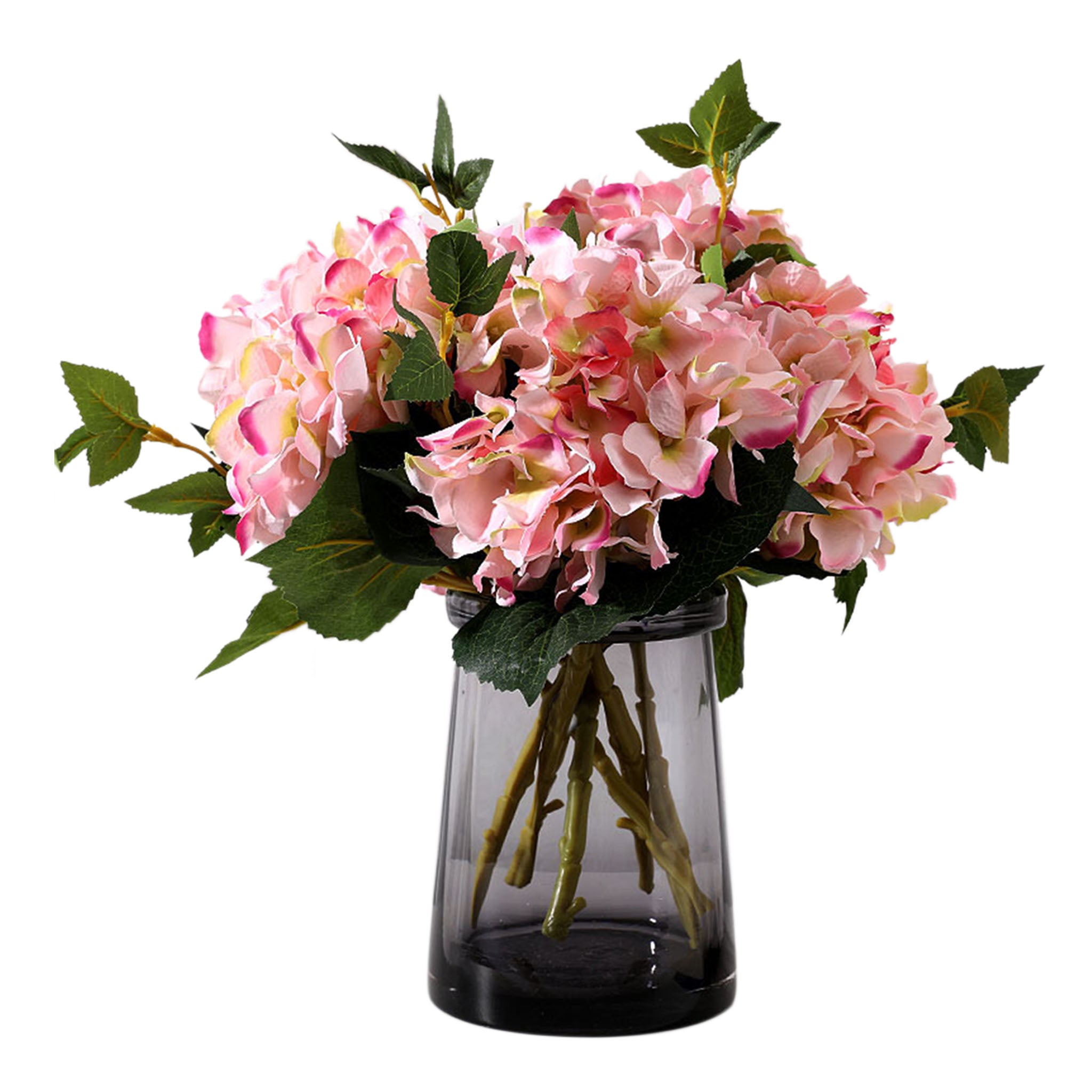 Artificial Hydrangea Flowers Tall 17 inch