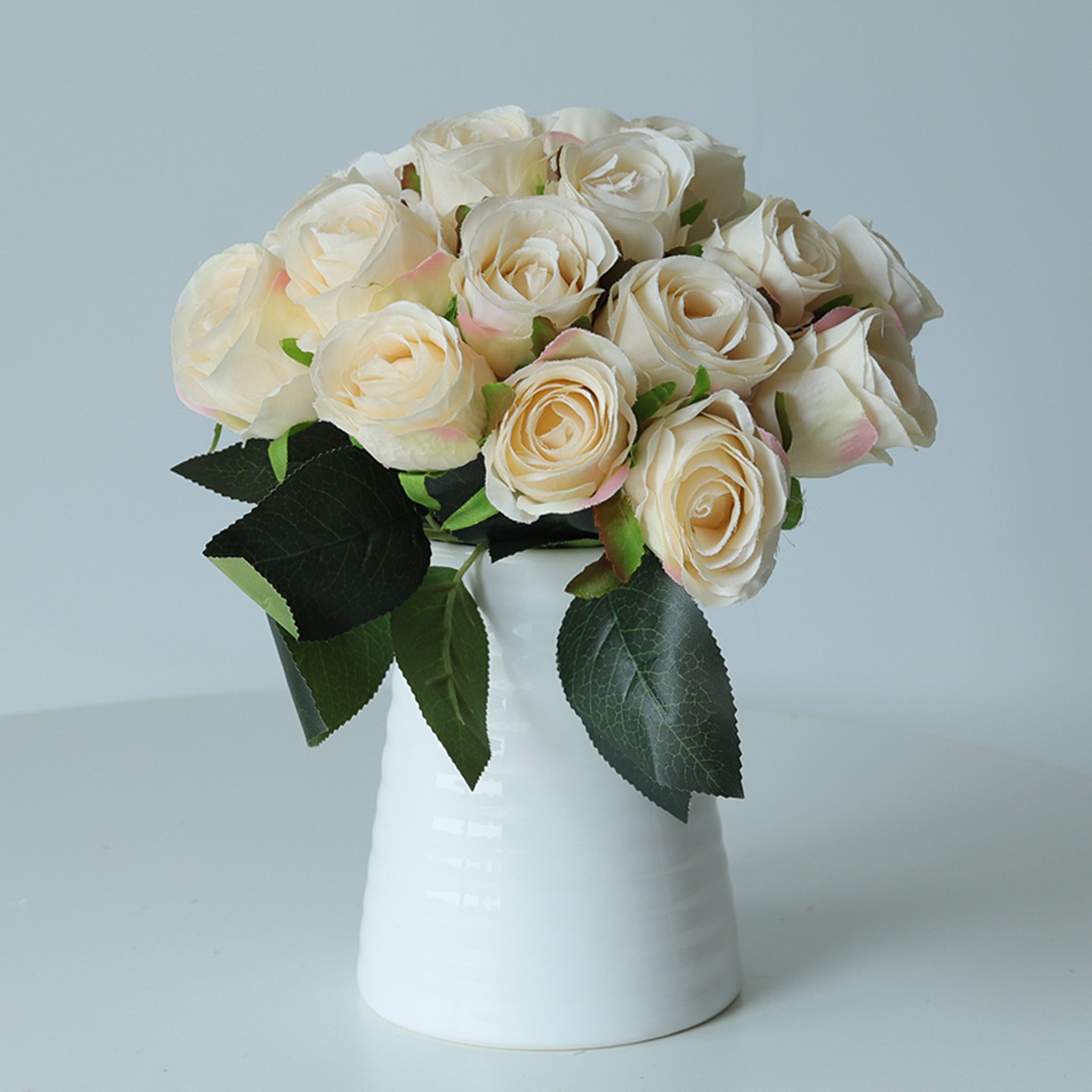 Artificial Silk Rose Buds Bouquet