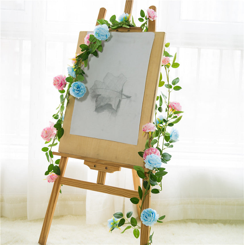 Hanging Flower Vines Silk Peony Flower Garland