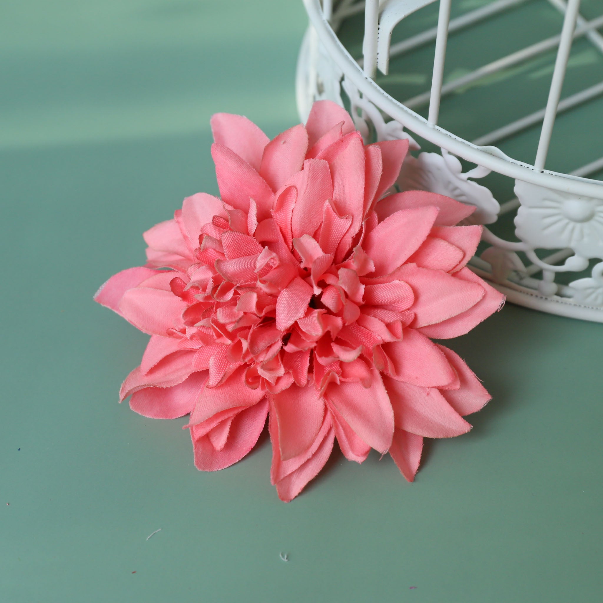 Artificial Dahlia Flowers Heads 4"
