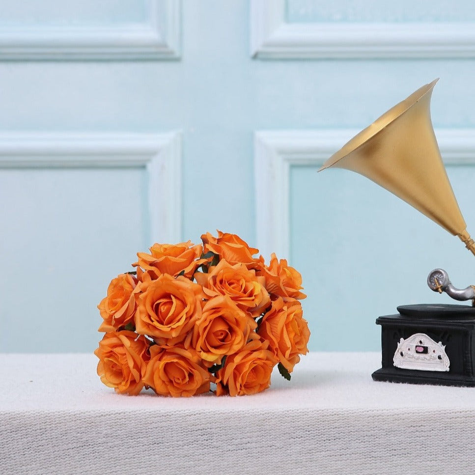 Wedding Bouquet Flowers Silk Rose Bouquet for Bridesmaid