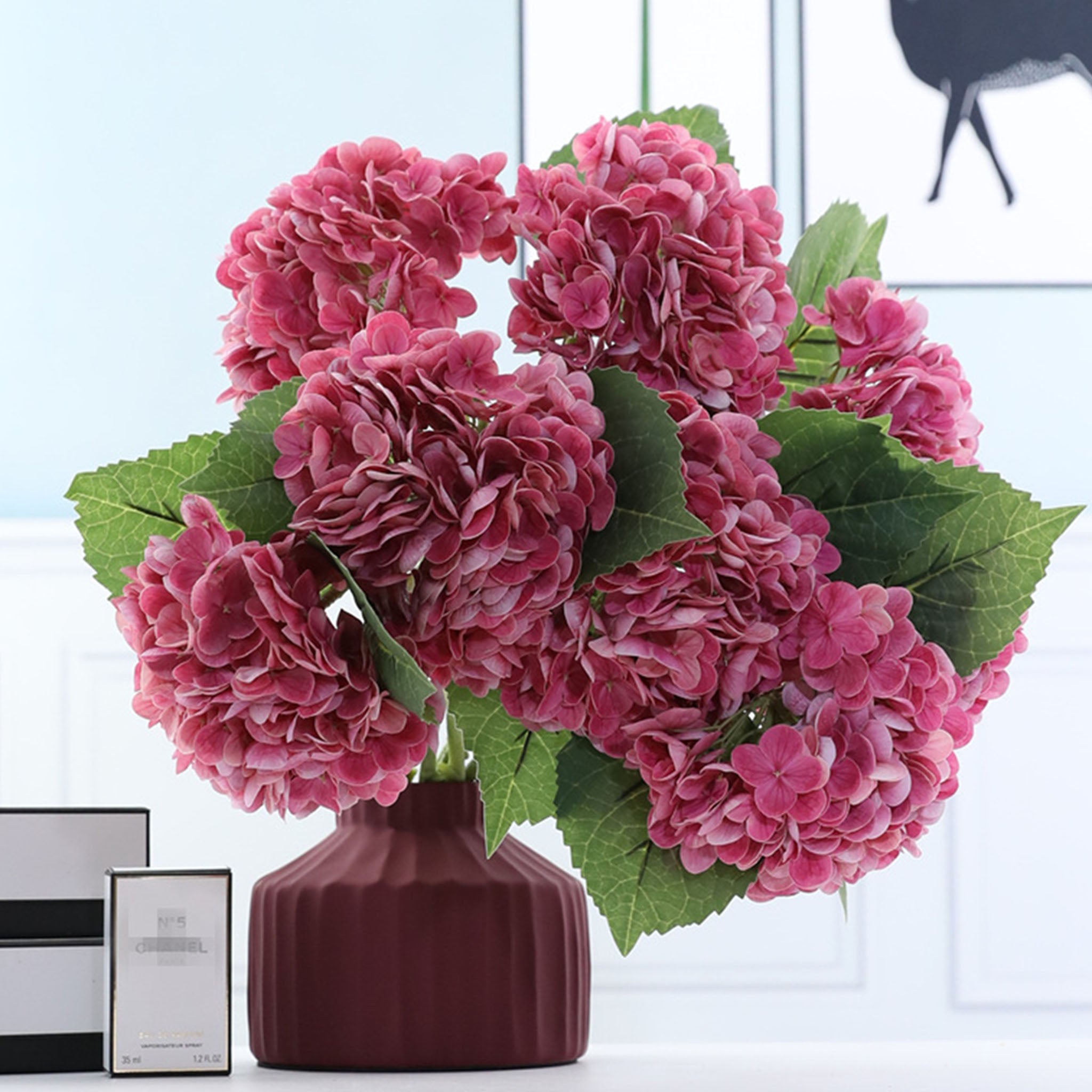 Fake Hydrangea Bushes Large Bloom Hydrangeas