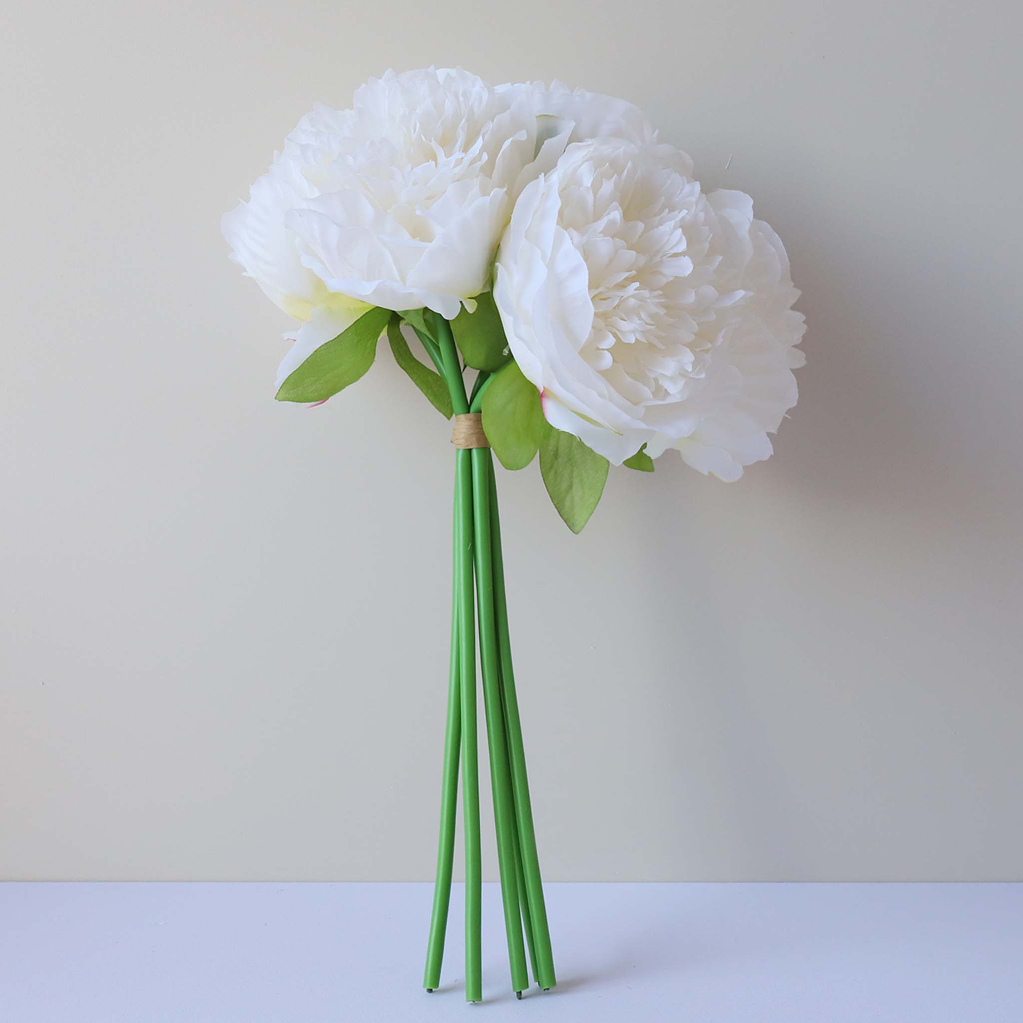 Silk Peony Bouquet Wedding Decoration Fake Flower Arrangement
