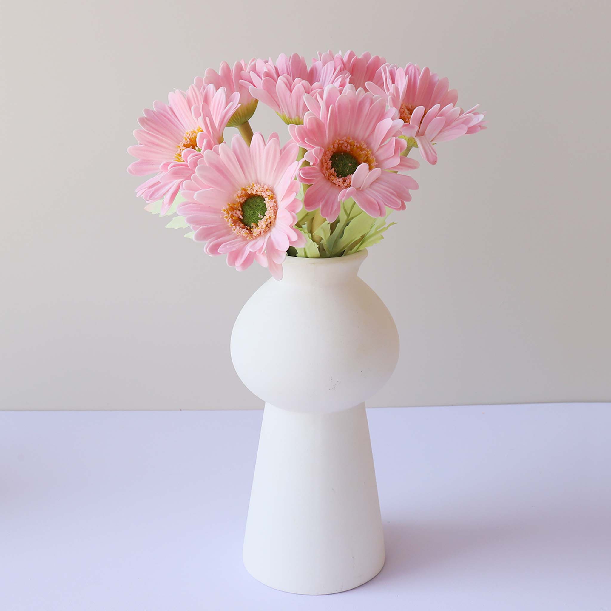 Artificial Gerbera Daisy Bouquet Real Touch Flowers for Wedding Bouquets