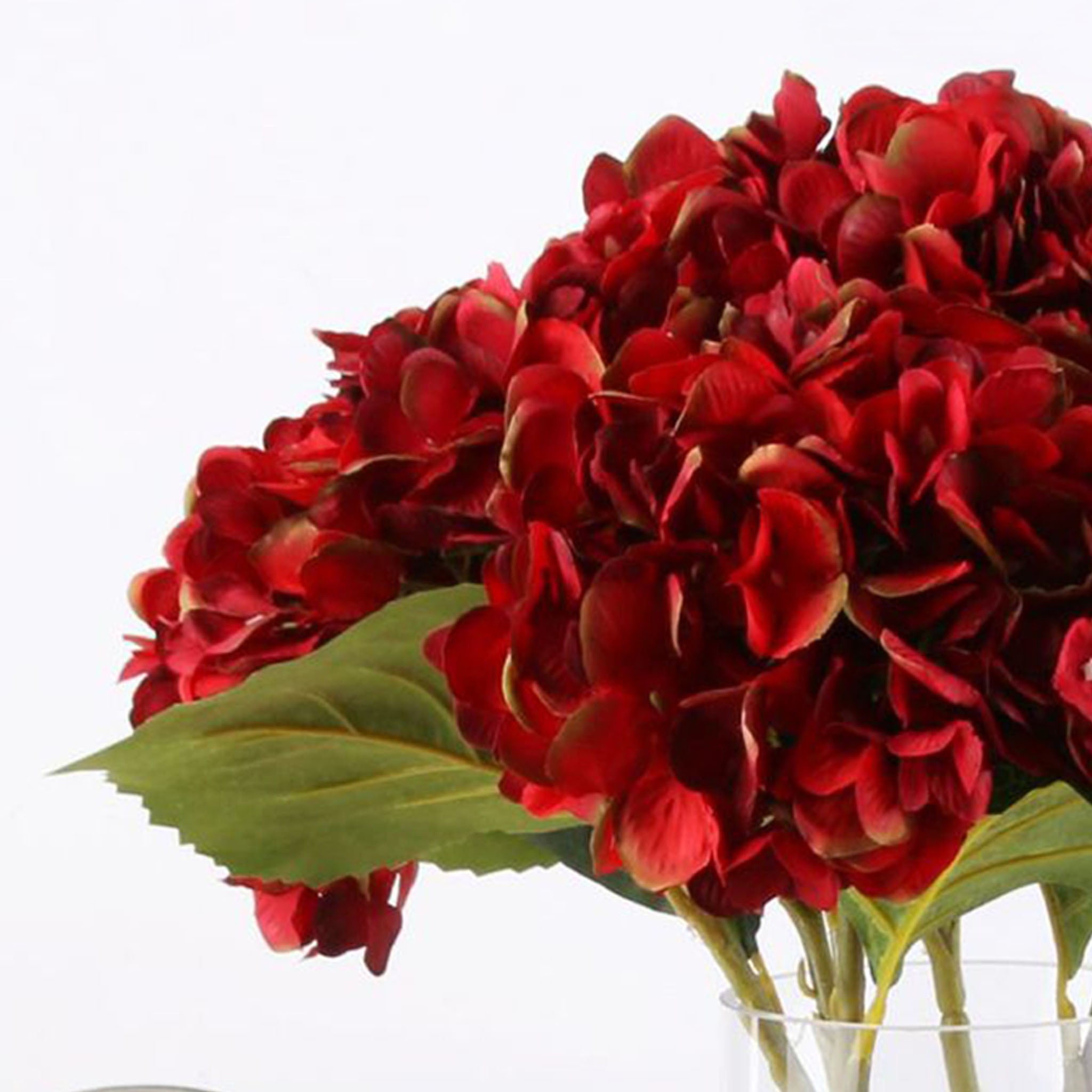 Artificial Hydrangea Bush for Flower Arrangement