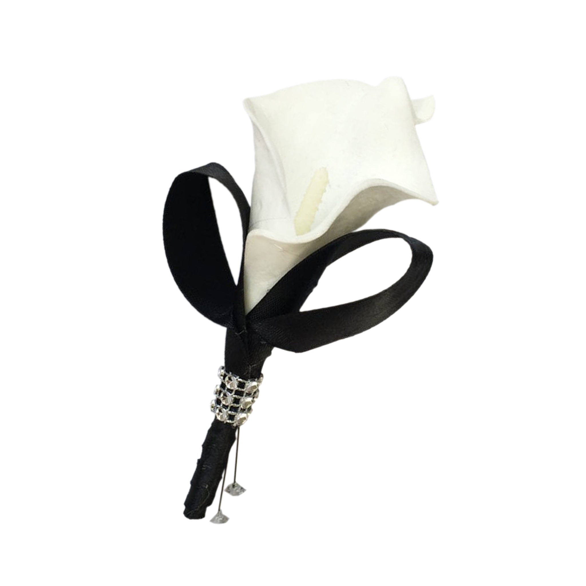Prom Boutonnieres White Calla Lily Corsages and Boutonnieres