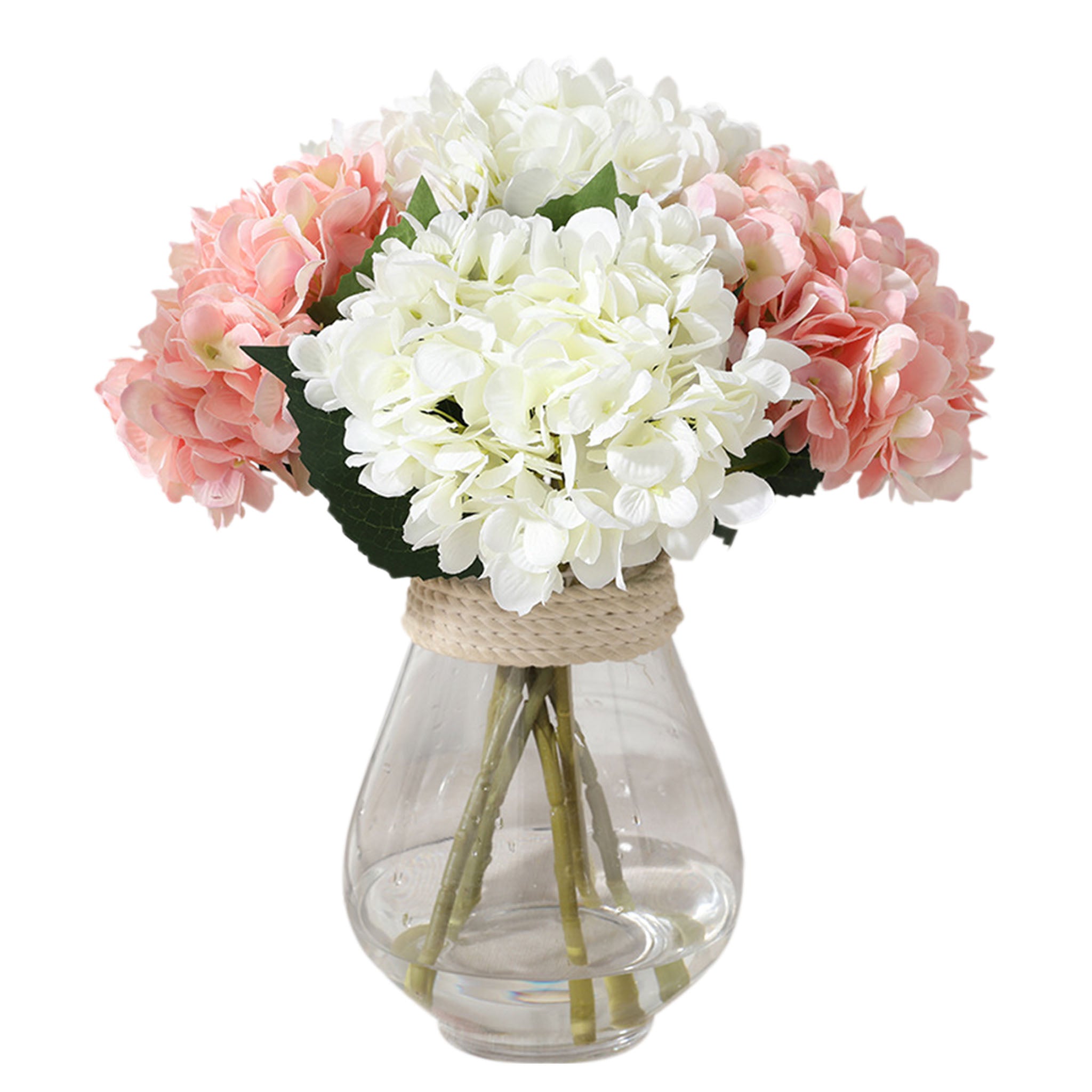 Artificial Hydrangea Bush for Flower Arrangement