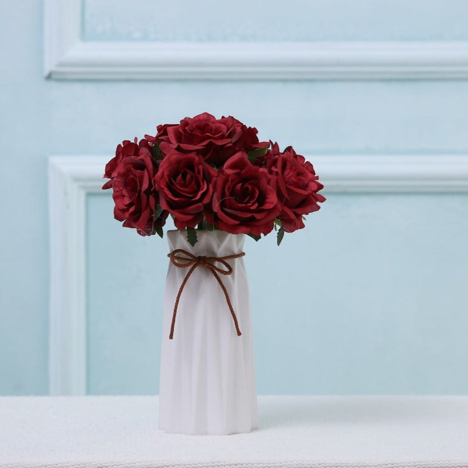 Wedding Bouquet Flowers Silk Rose Bouquet for Bridesmaid
