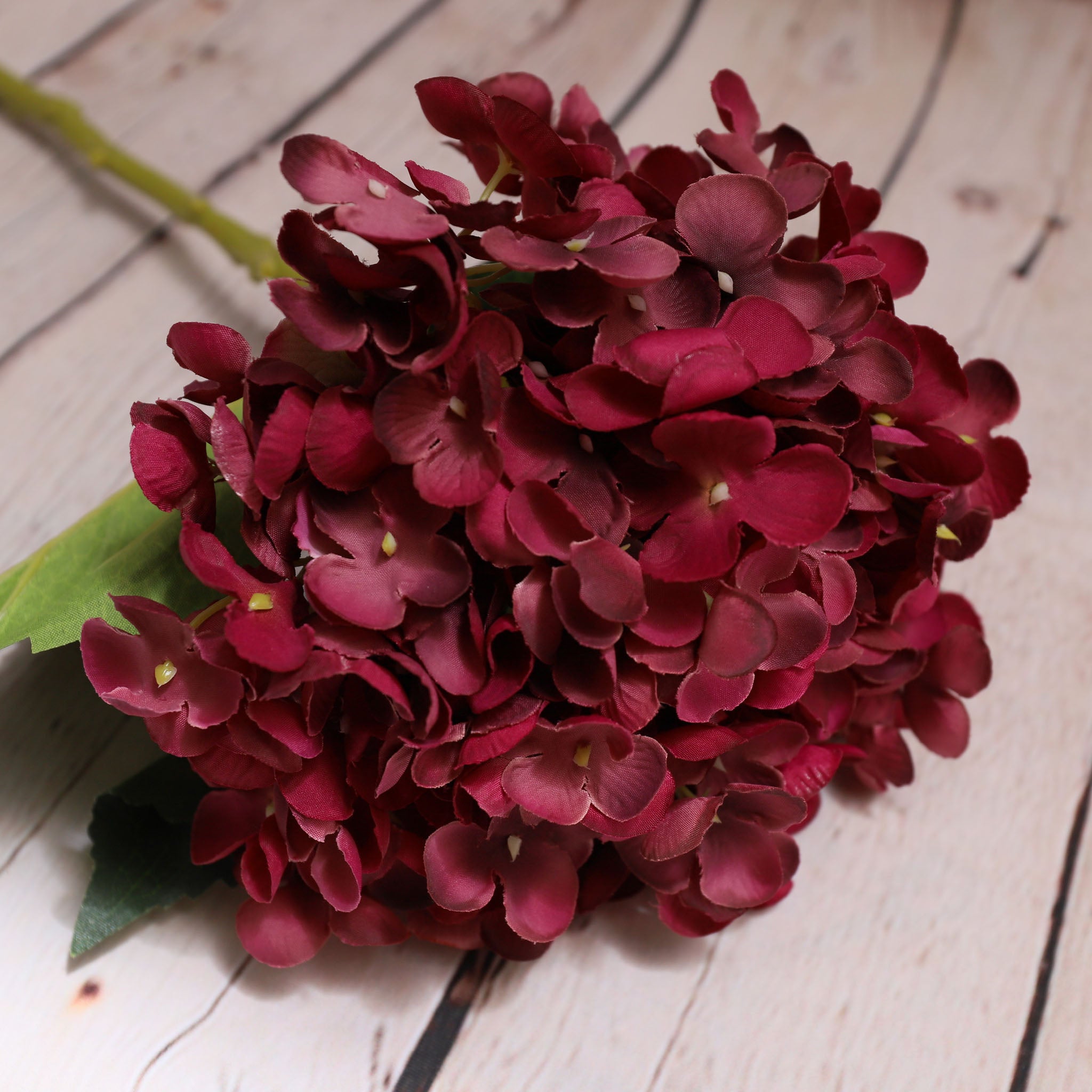 Artificial Hydrangea Silk Flowers for Wedding Arrangement