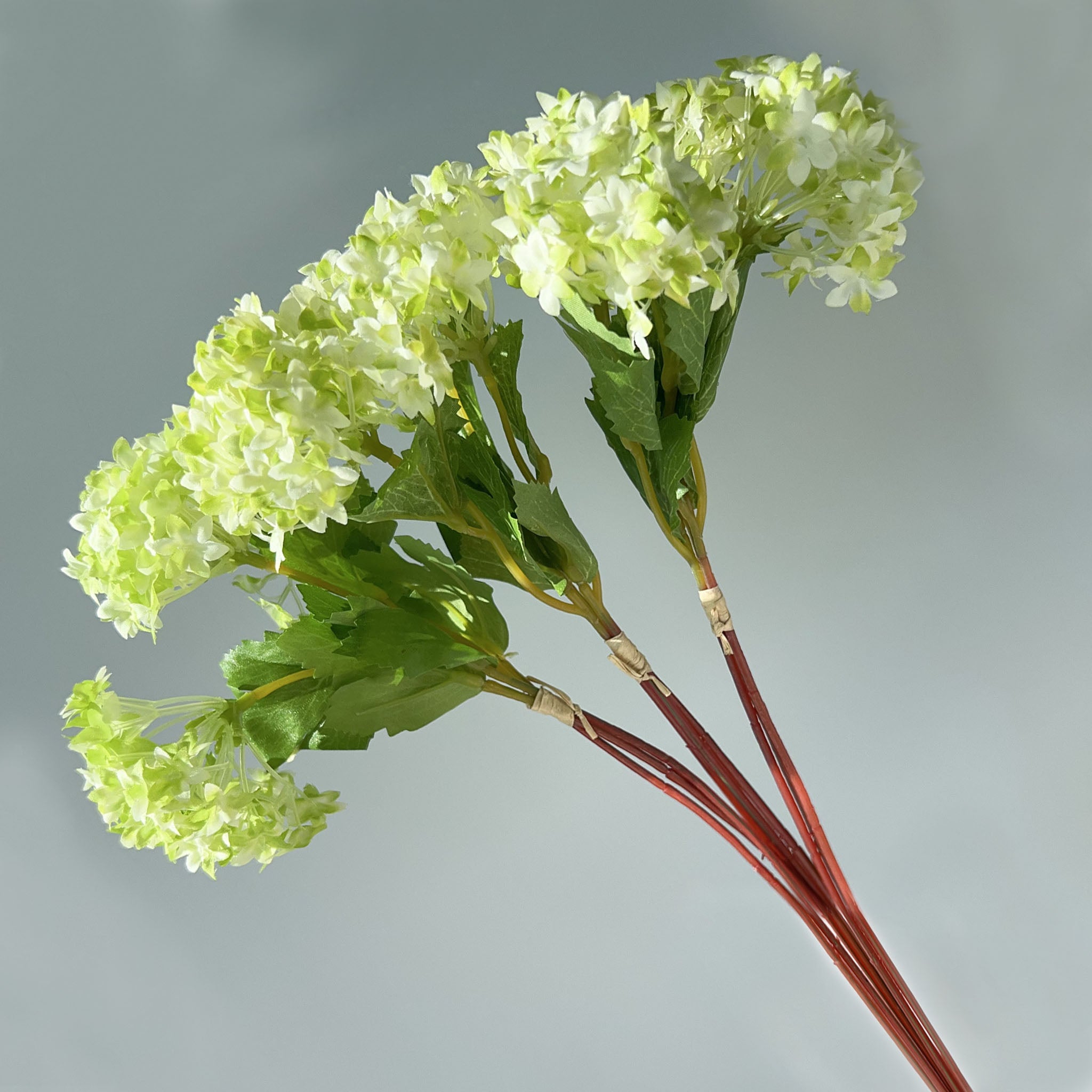 Faux Hydrangea Bundle Mini Hydrangeas Flowers