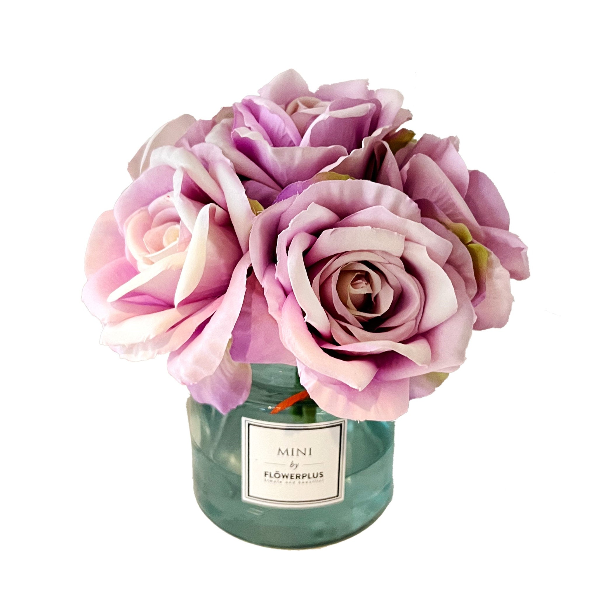 Floral Arrangement with Faux Water Flower Centerpieces