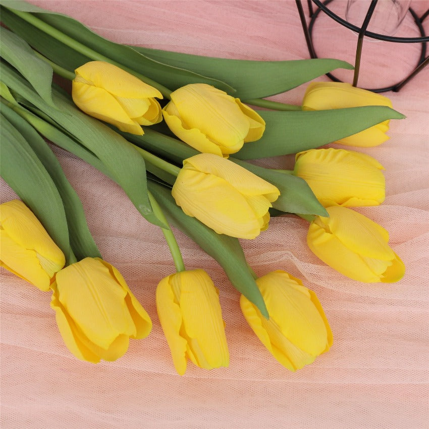 Faux Tulip Flower Decorations Wedding Flowers