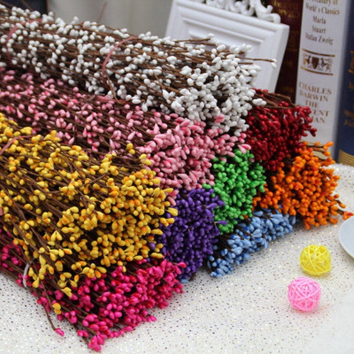 30 Artificial Pip Berry for Flower Wreath