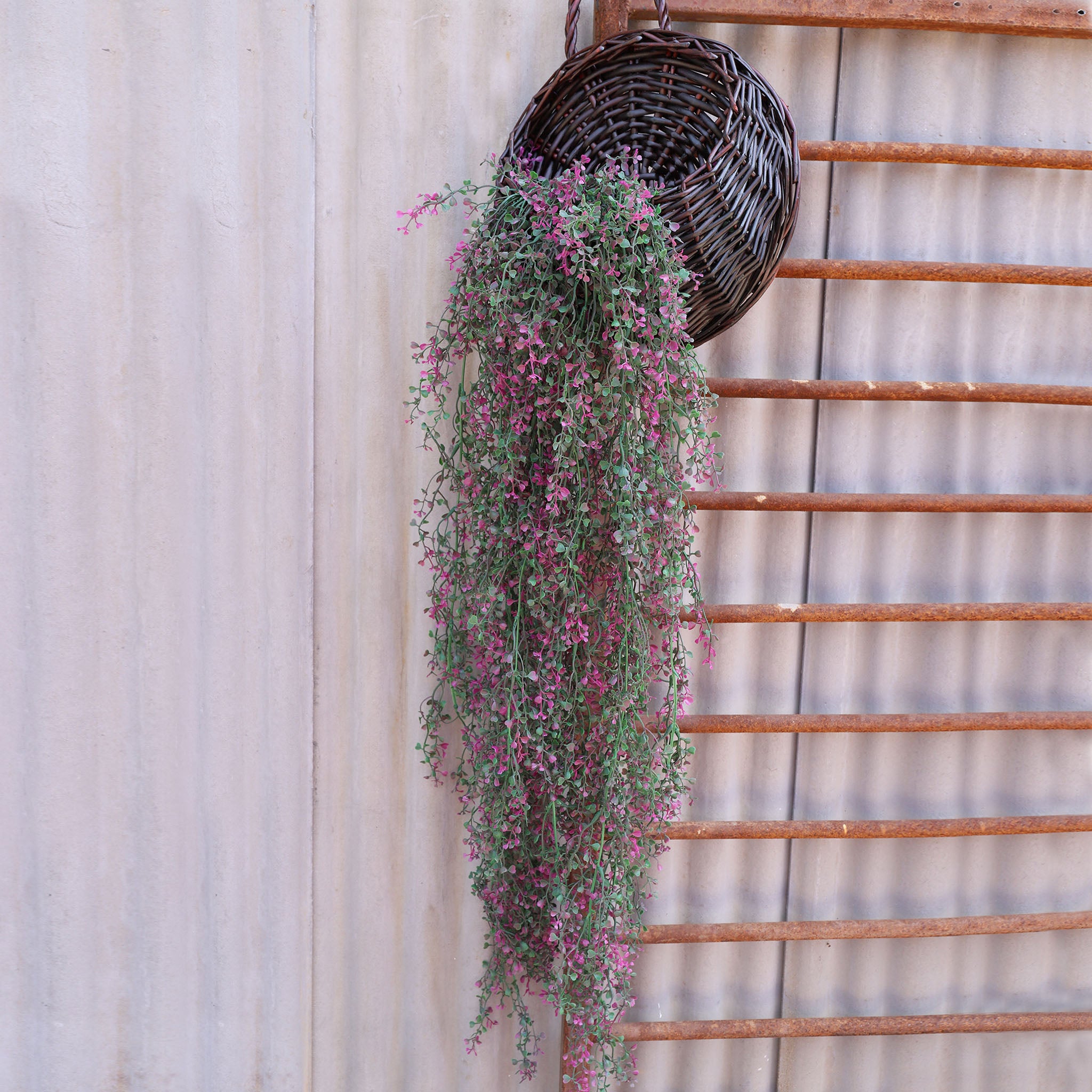 Plastic Hanging Plant Leaf Vines for Outdoor