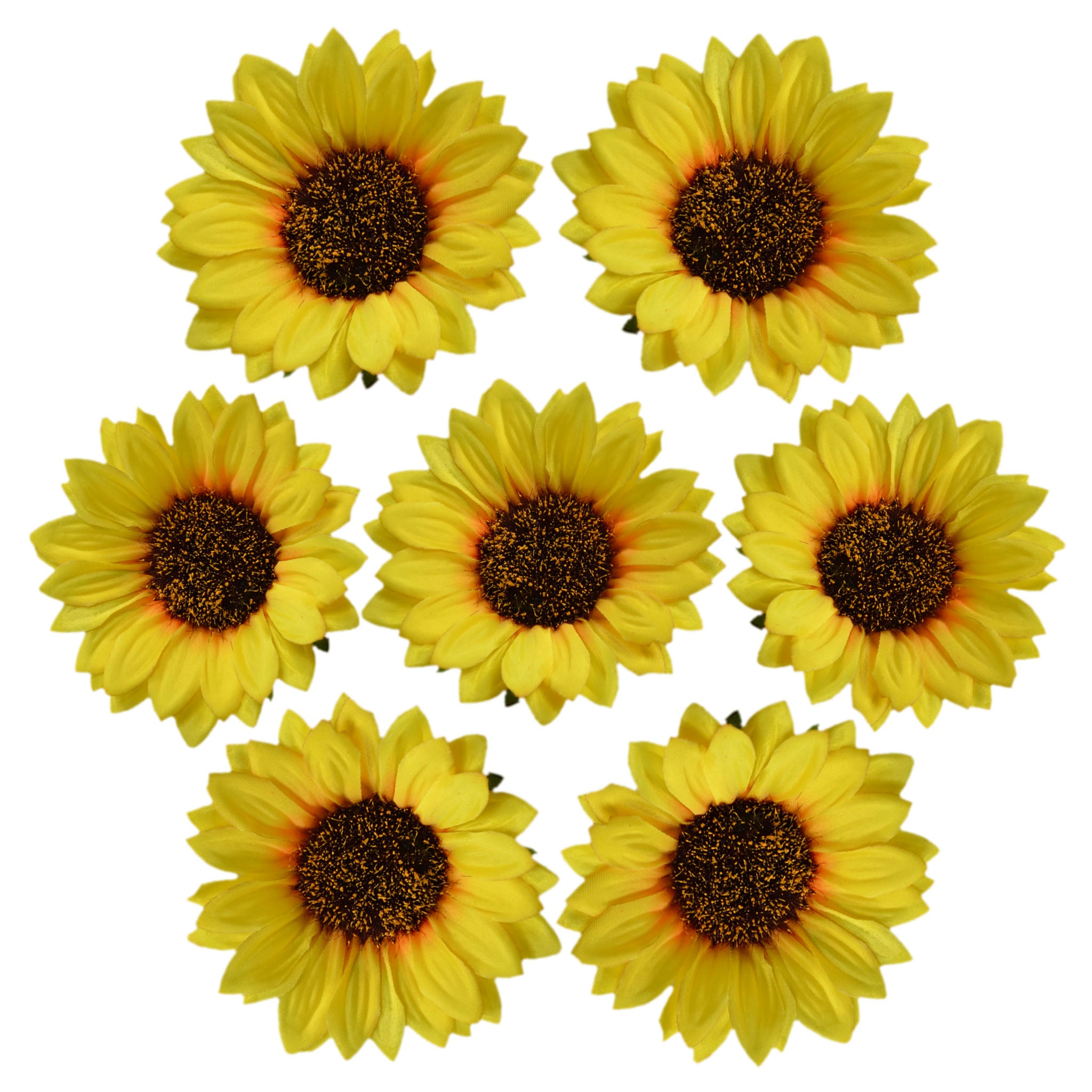 Bulk Silk Sunflowers Artificial Flowers 4"