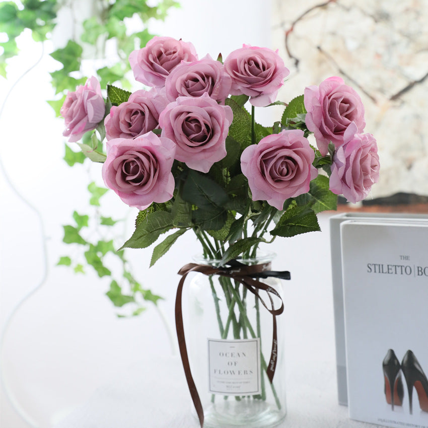 Real Touch Roses Realistic Flowers Home Decor