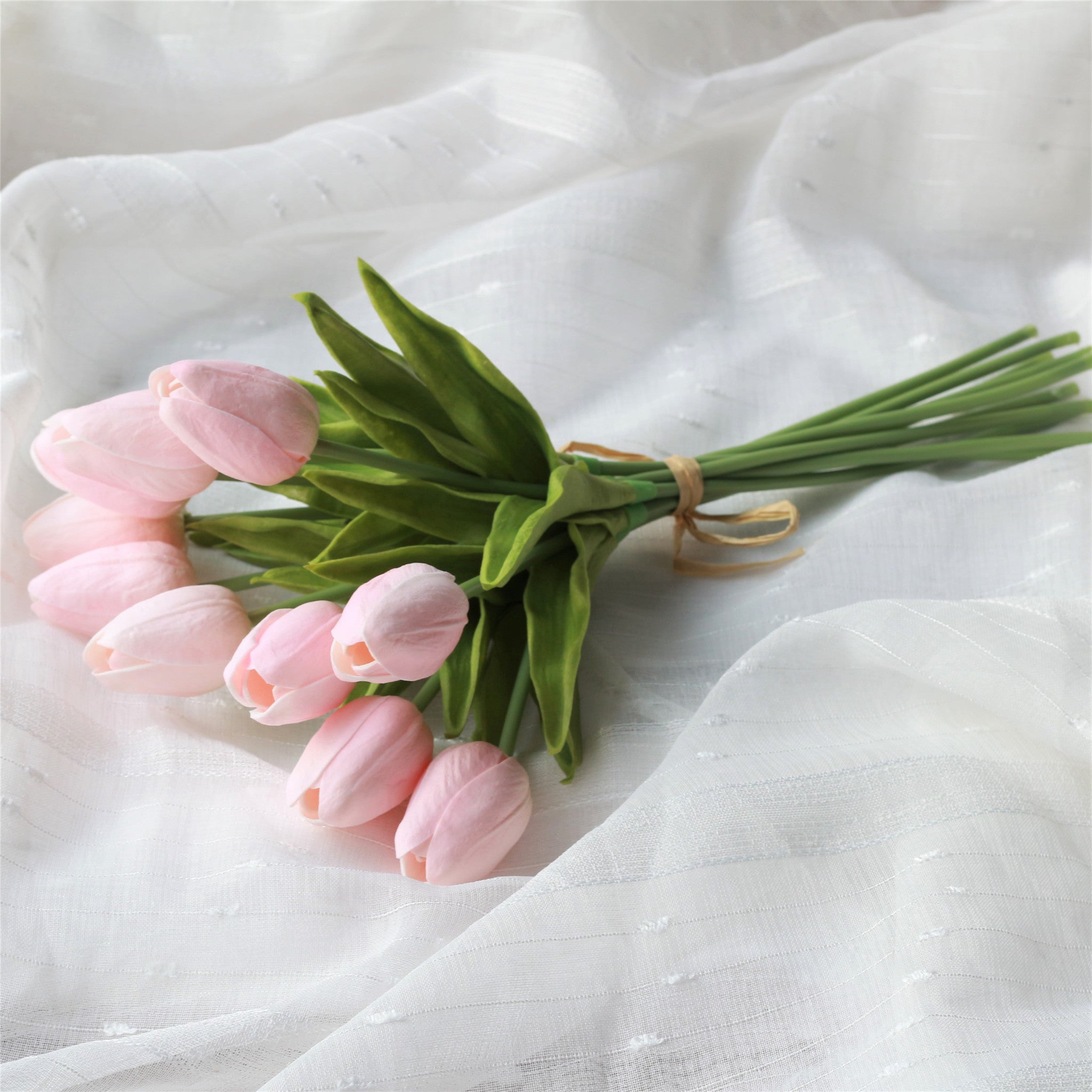 Fake Tulips Bouquet Real Touch Tulips