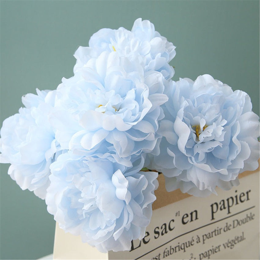 Fake Peony Flowers Artificial Wedding Floral Arrangement