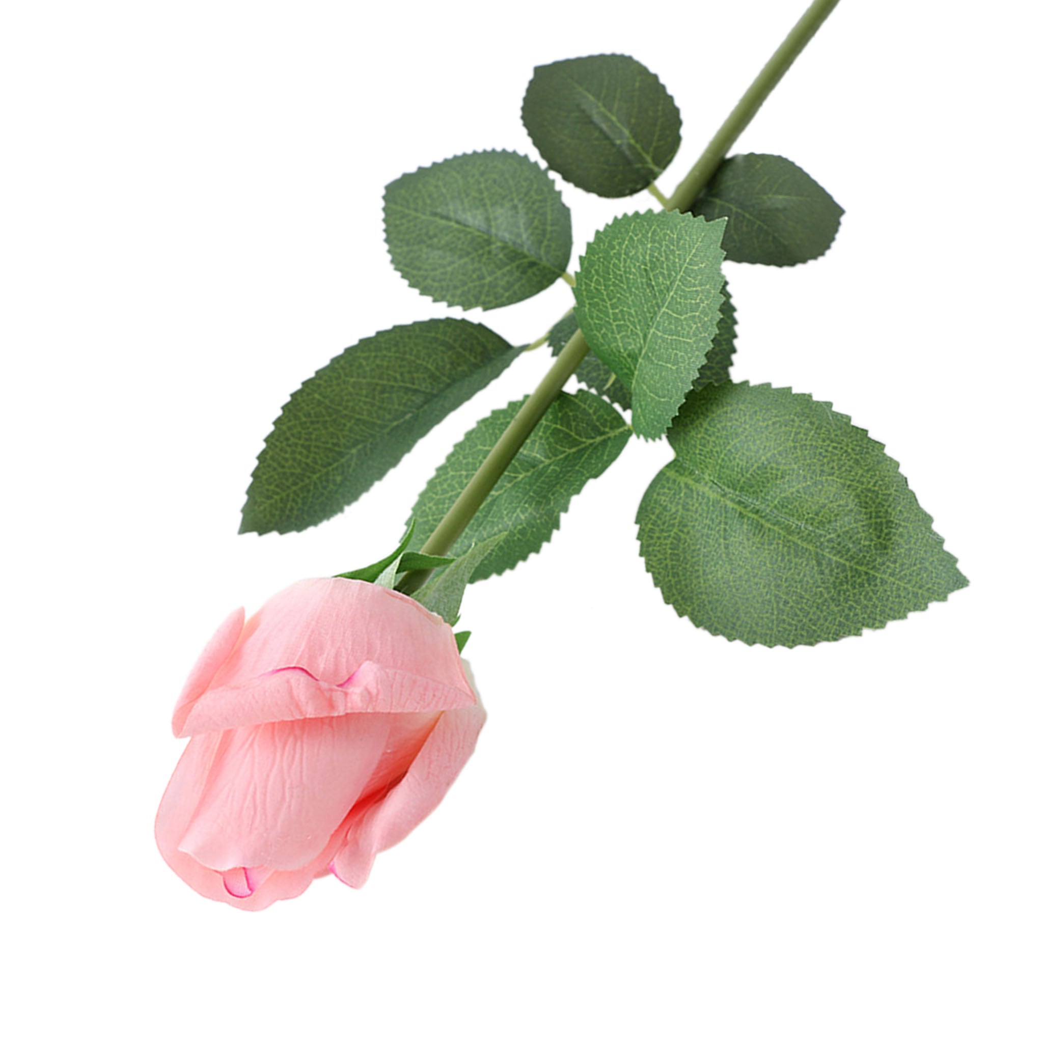 Real Touch Flowers Silk Rosebud Faux Flower