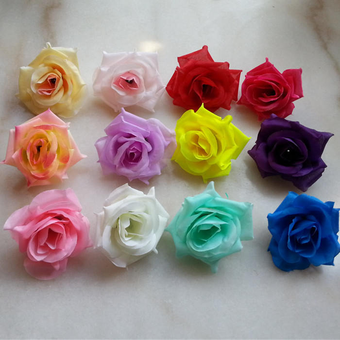 Silk Rose Heads Bulk Crafts Flowers Wholesale Artificial Flowers 100 Rose Buds