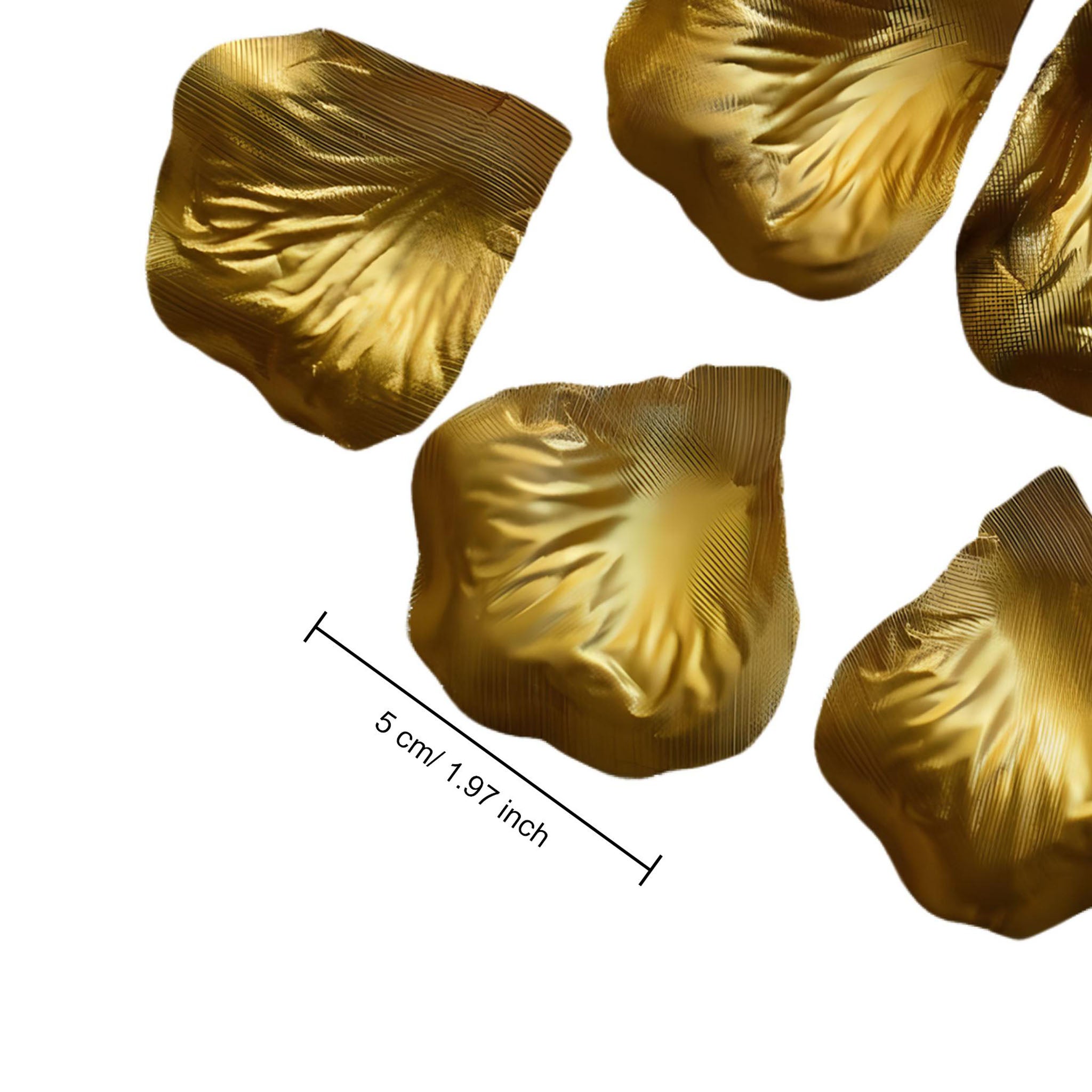 Gold Rose Petals Fake Flower Confetti for Wedding Birthday