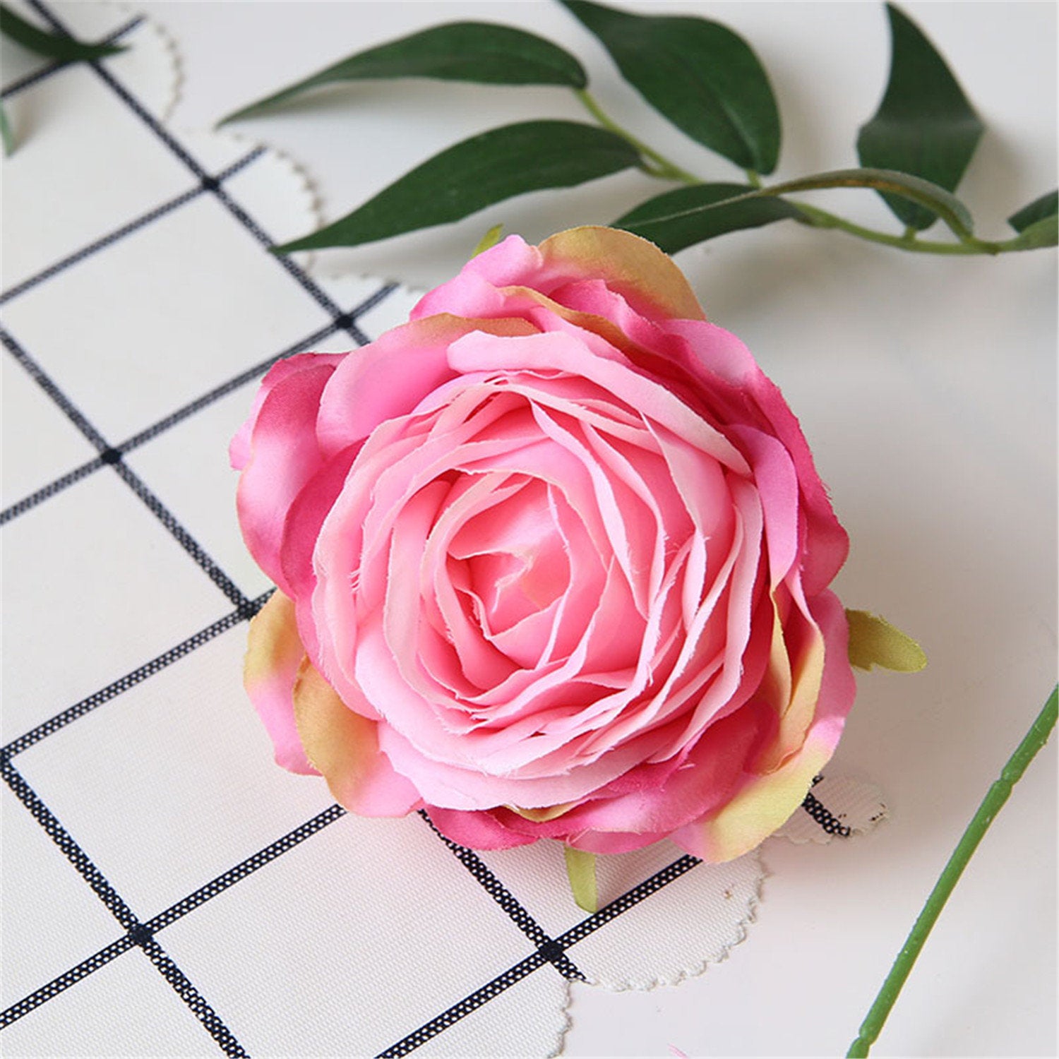 Silk Flowers Bulk Cabbge Roses Wholesale