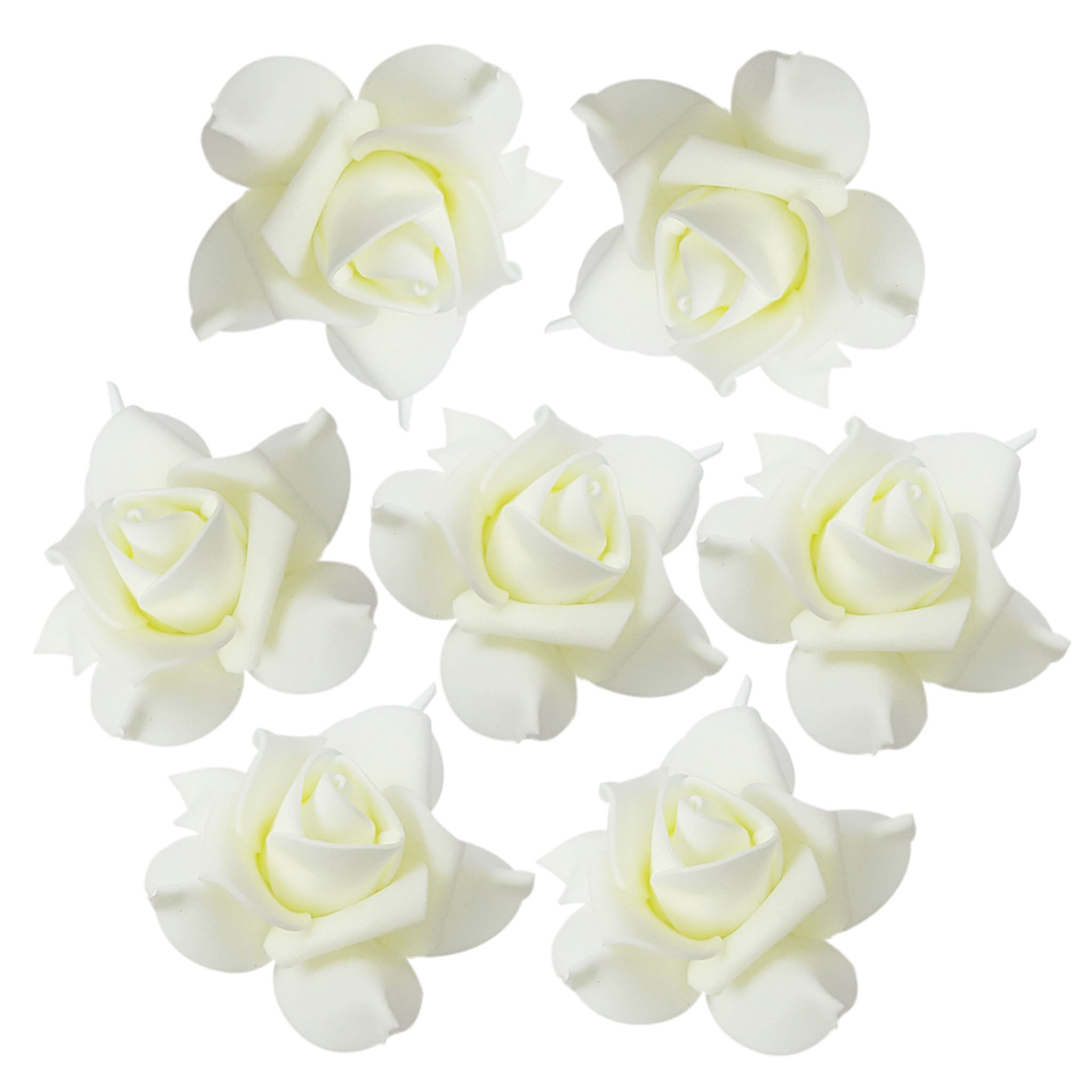 Bulk Flowers Heads Artificial Roses Wholesale 100 pcs for DIY Flower Balls