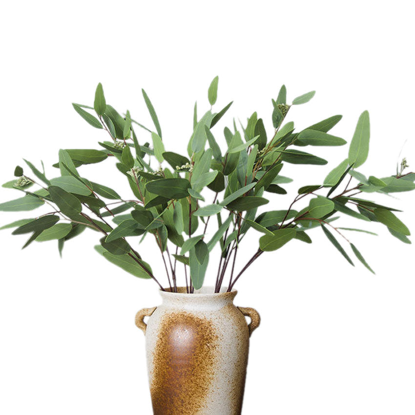 Artificial Eucalyptus Faux Greenery for Flower Arrangement