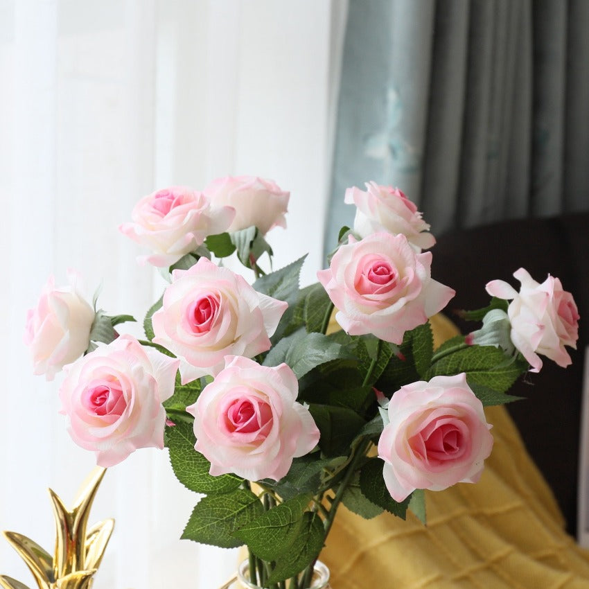 Real Touch Roses Realistic Flowers Home Decor