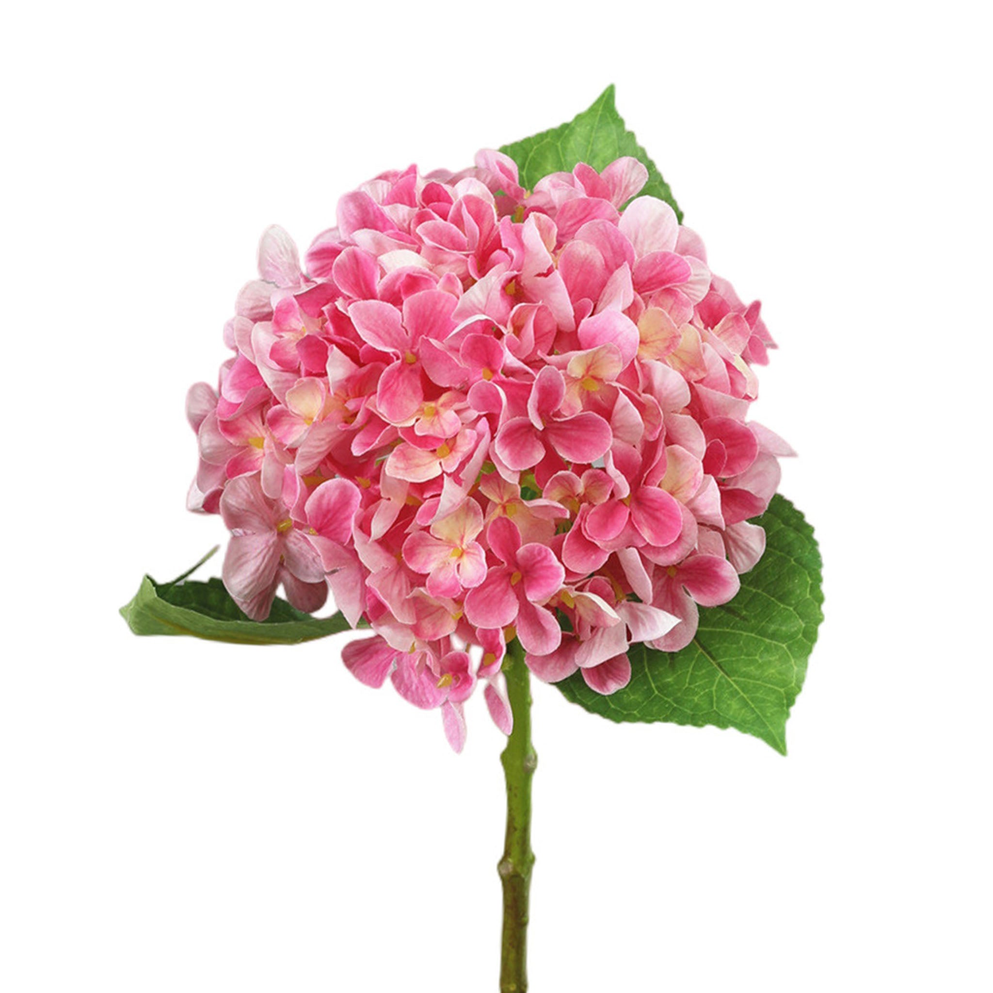 Realistic Fake Hydrangea Flowers 18"