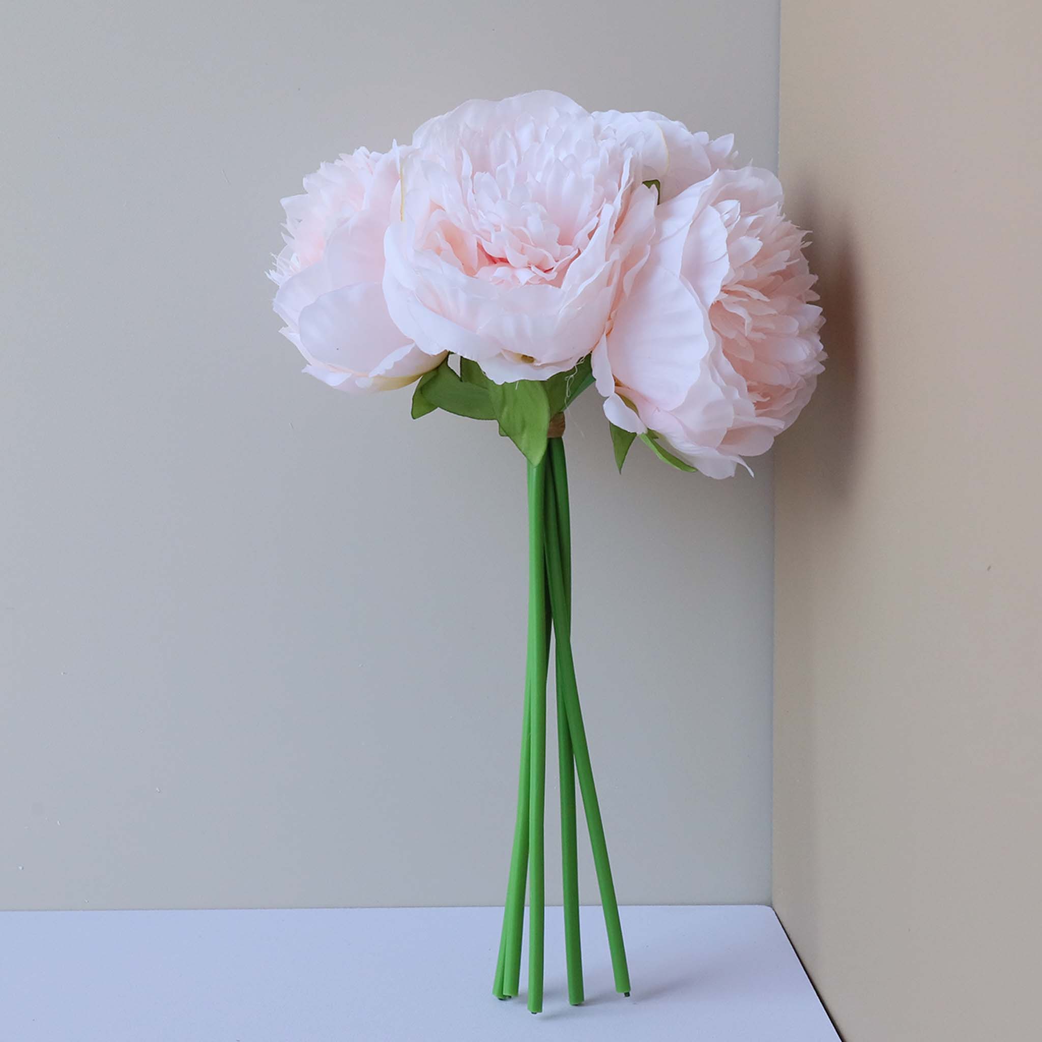 Silk Peony Bouquet Wedding Decoration Fake Flower Arrangement