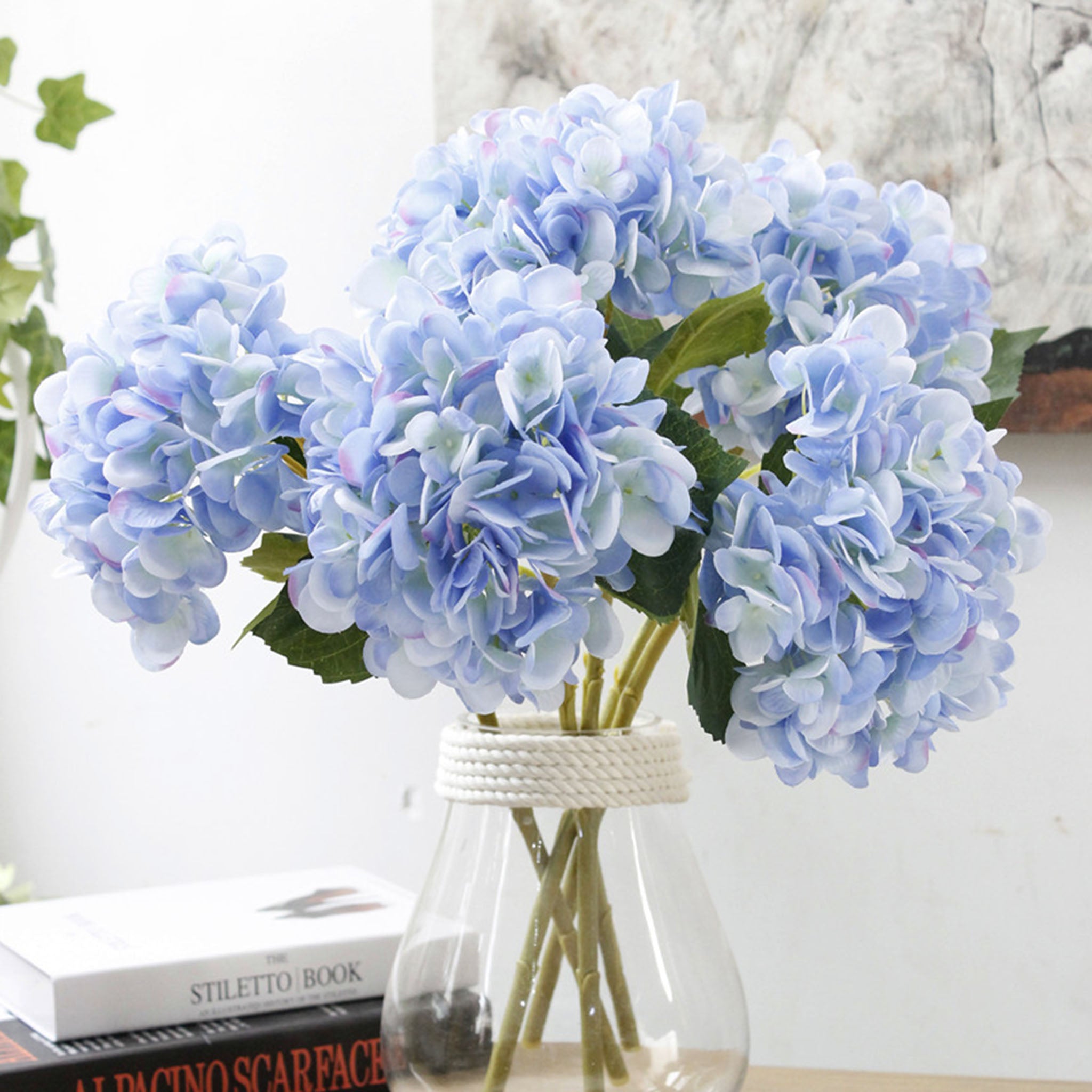 Silk Hydrangea Realist Artificial Hydrange Flowers