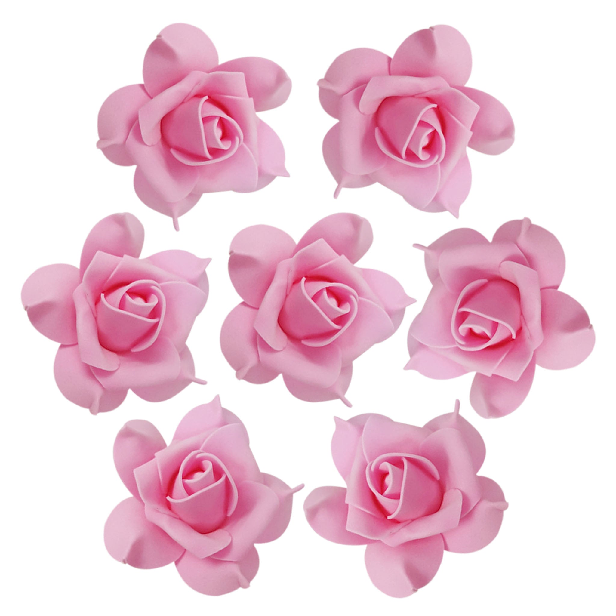 Bulk Flowers Heads Artificial Roses Wholesale 100 pcs for DIY Flower Balls