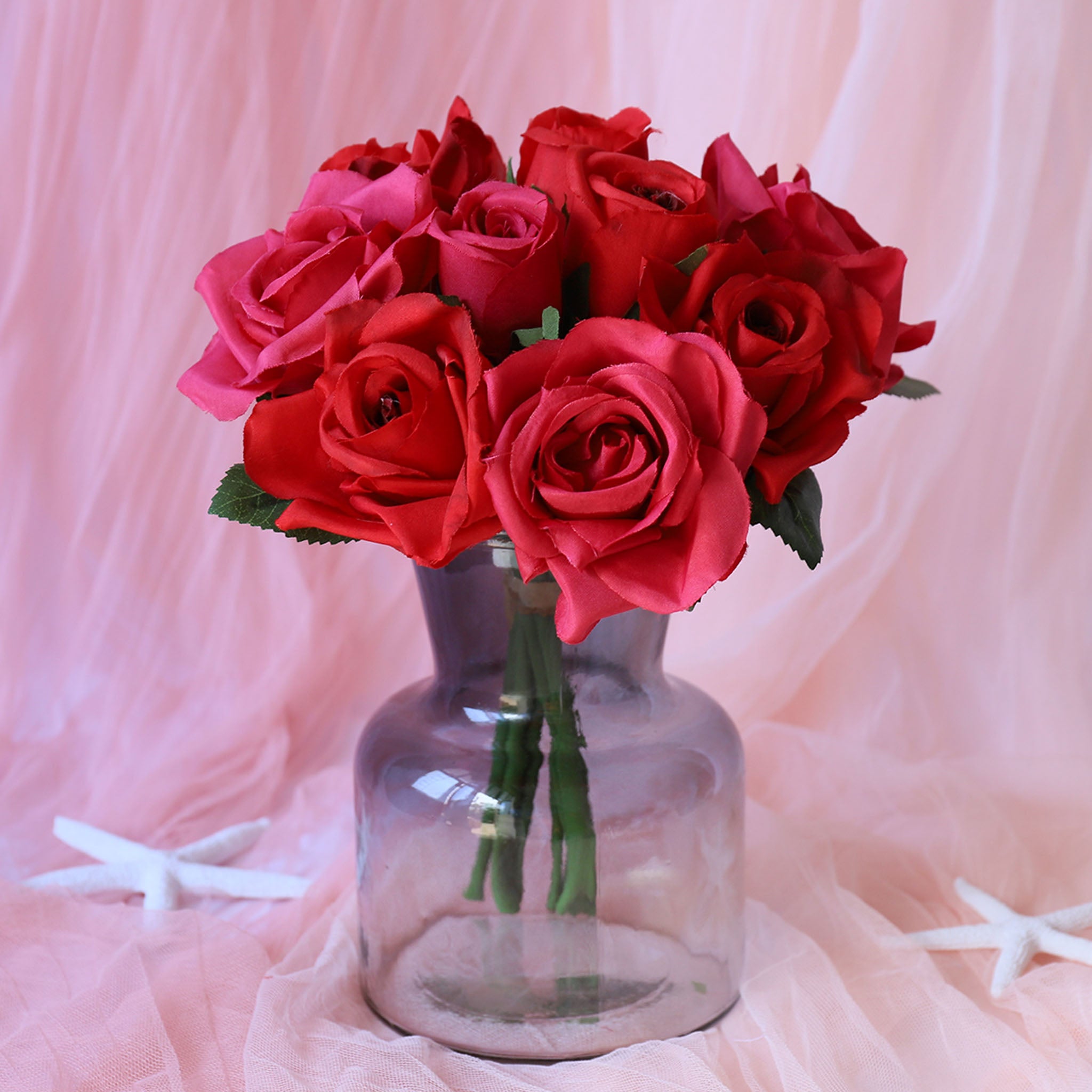 Small Artificial Flower Bouquet for Home Decor DIY Wedding Flowers