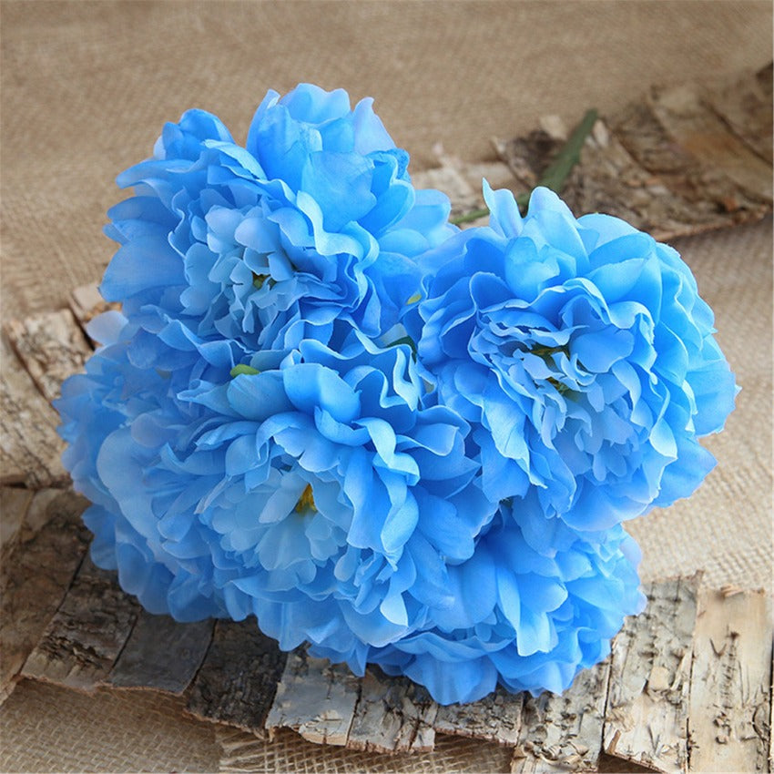Fake Peony Flowers Artificial Wedding Floral Arrangement