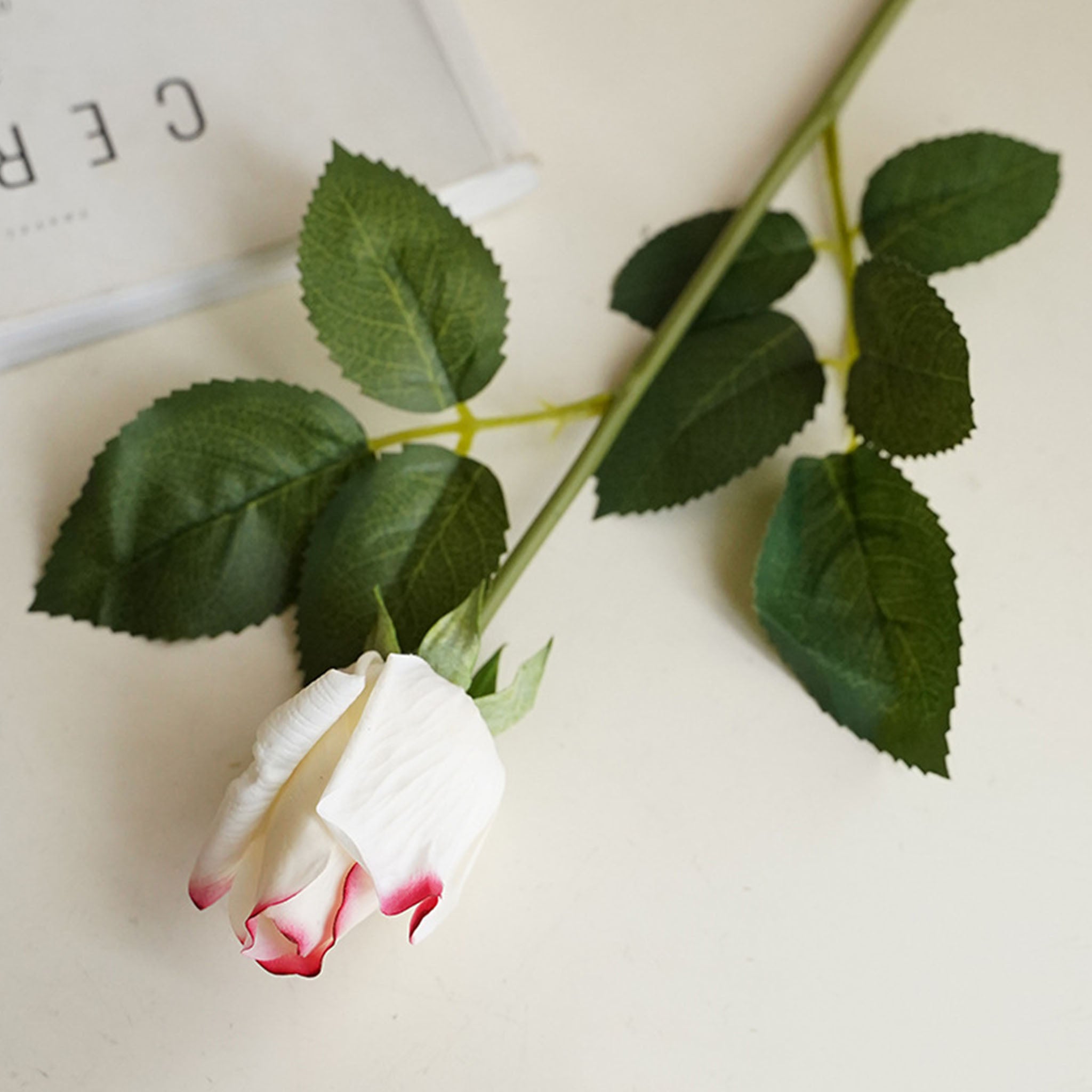 Real Touch Flowers Silk Rosebud Faux Flower