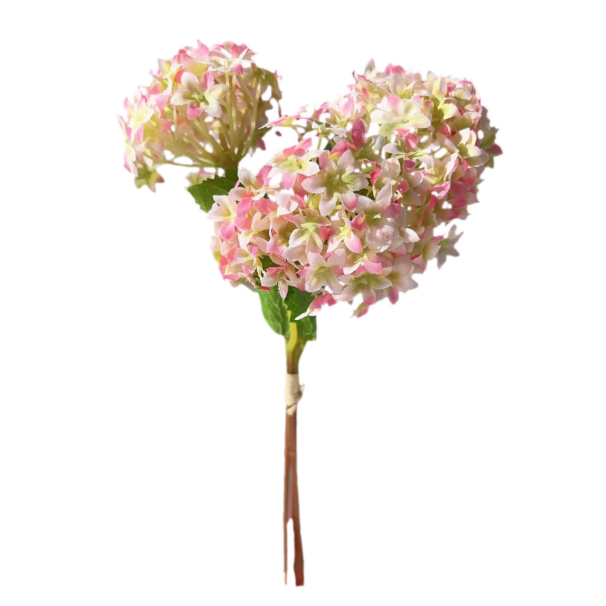 Faux Hydrangea Bundle Mini Hydrangeas Flowers