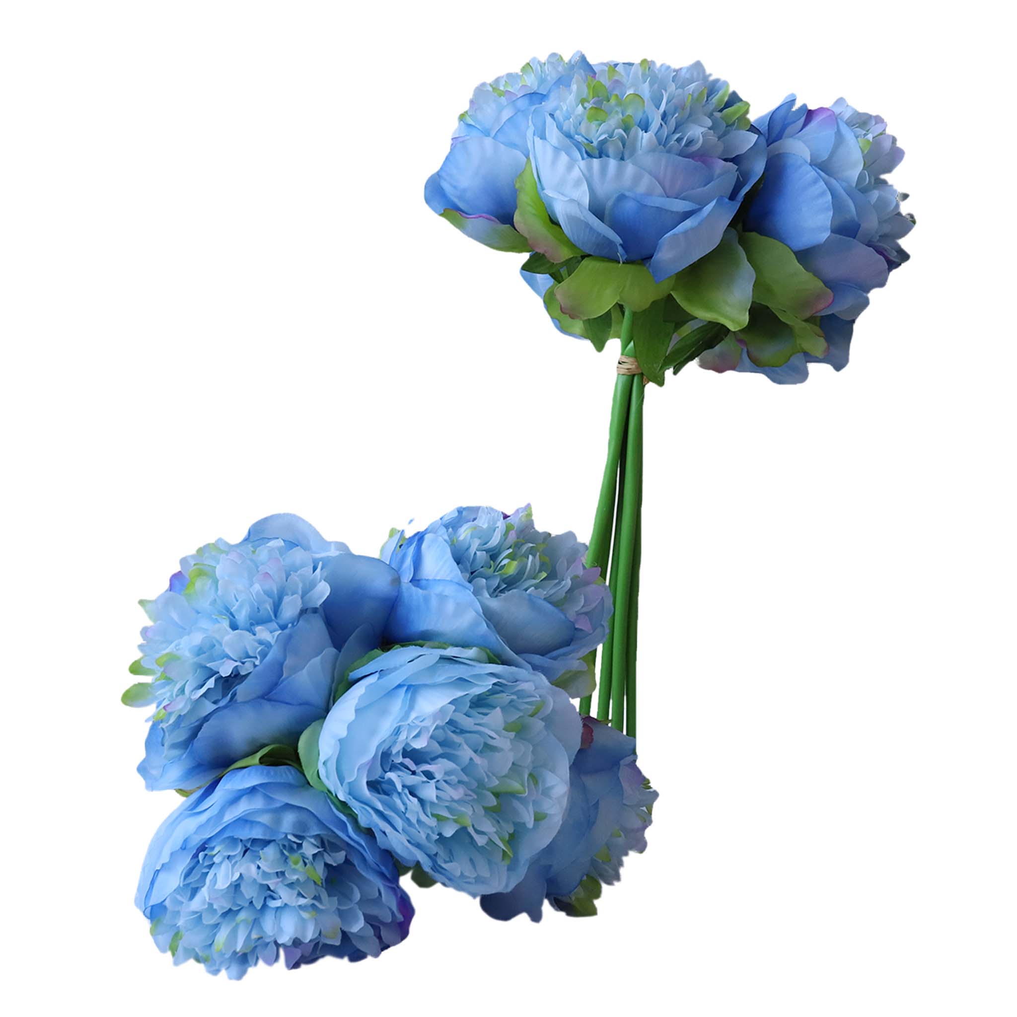 Silk Peony Bouquet Wedding Decoration Fake Flower Arrangement